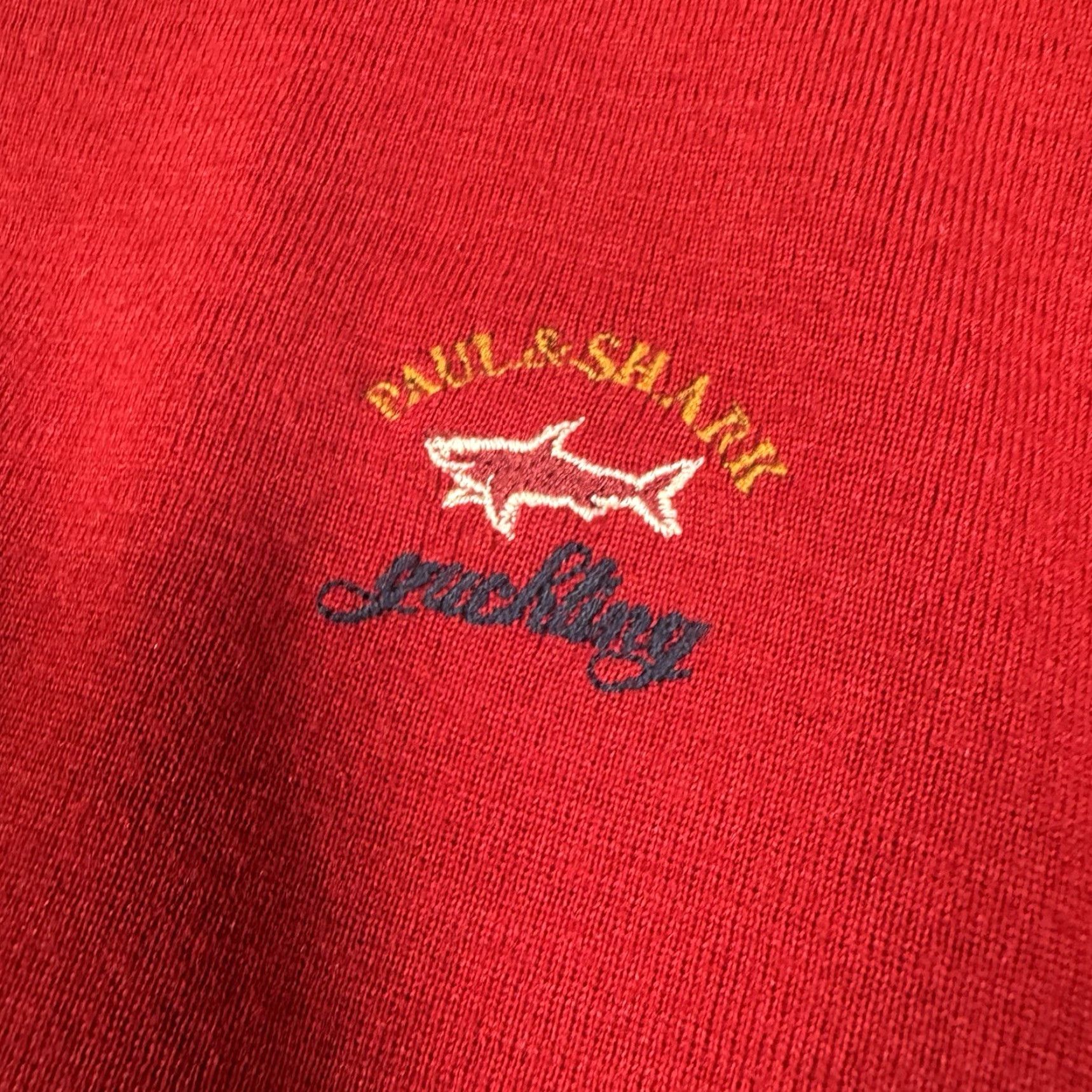 Paul & Shark VINTAGE Paul Shark Yachting Polo Sweater Mens M Italy Made Knit Wool Pullover Jumper Size US M / EU 48-50 / 2 - 3 Thumbnail