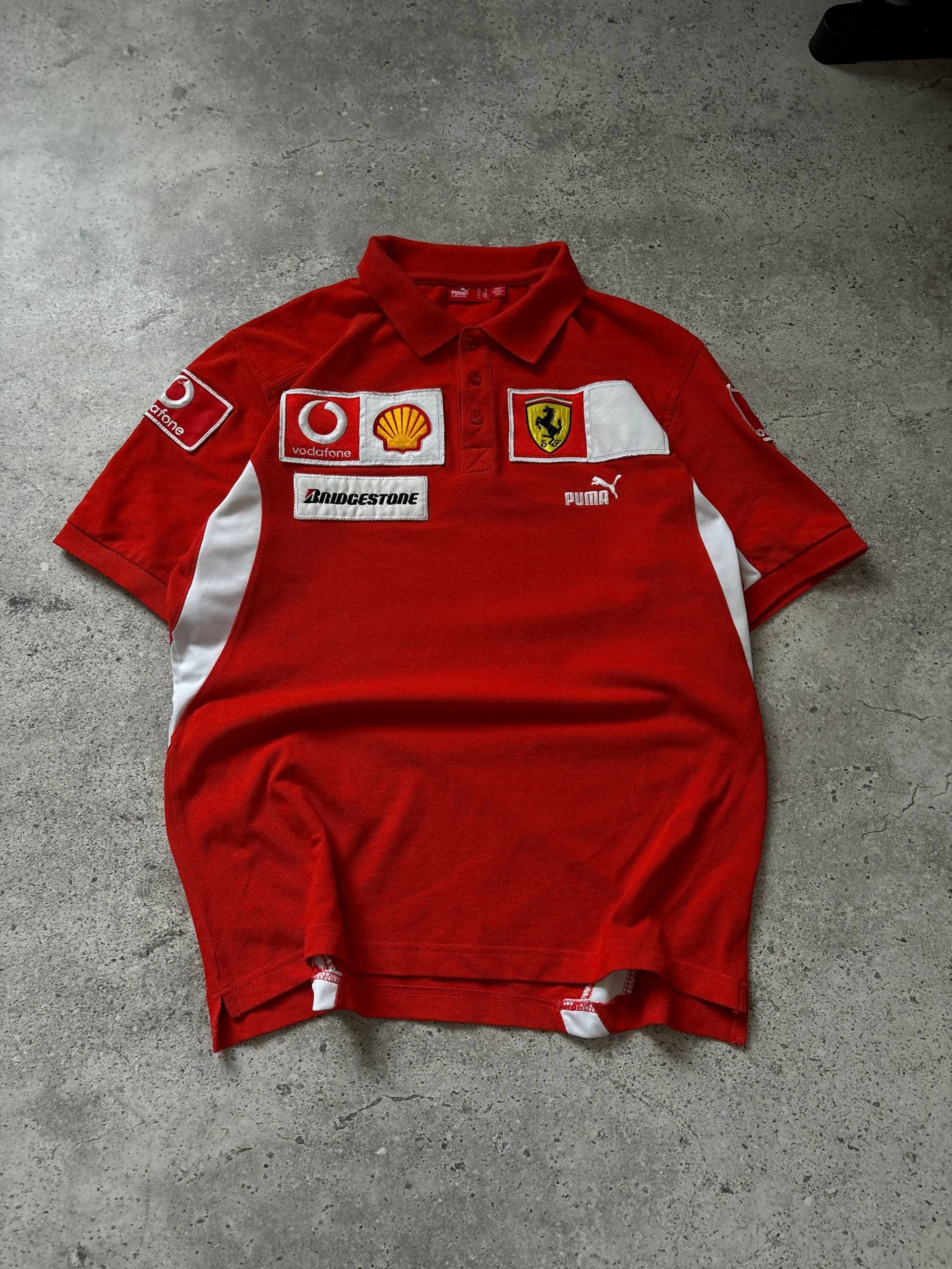 Ferrari × Puma Puma & Scuderia Ferrari Official T-Shirt Vodafone Size US M / EU 48-50 / 2 - 1 Thumbnail