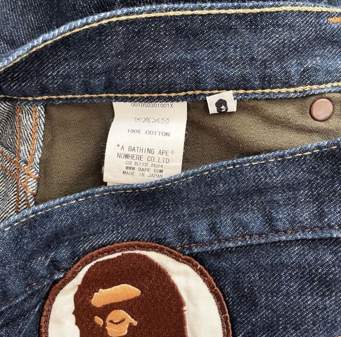 Bape Bape Denim Shorts Size US 30 / EU 46 - 5 Thumbnail