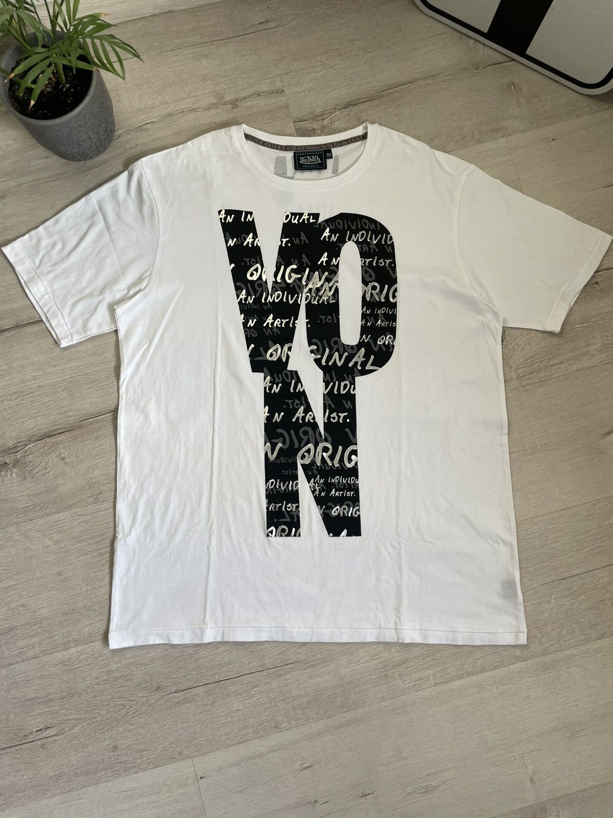 Designer × Von Dutch Von Dutch Originals Big Logo Tee Ed Hardy Style T-shirt Y2k Size US XXL / EU 58 / 5 - 4 Thumbnail