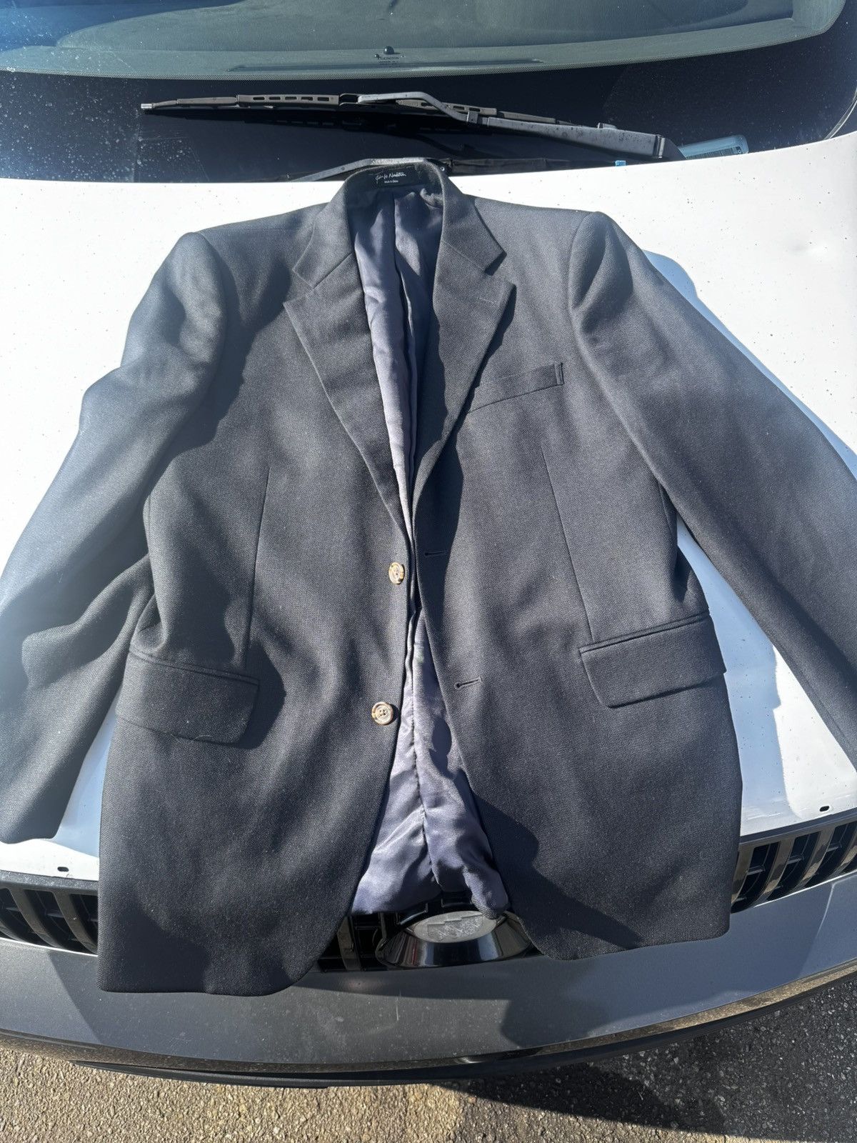Loro Piana Loro Piana Super 120’s Four Seasons - 44R Suit Coat Size 44R - 1 Thumbnail