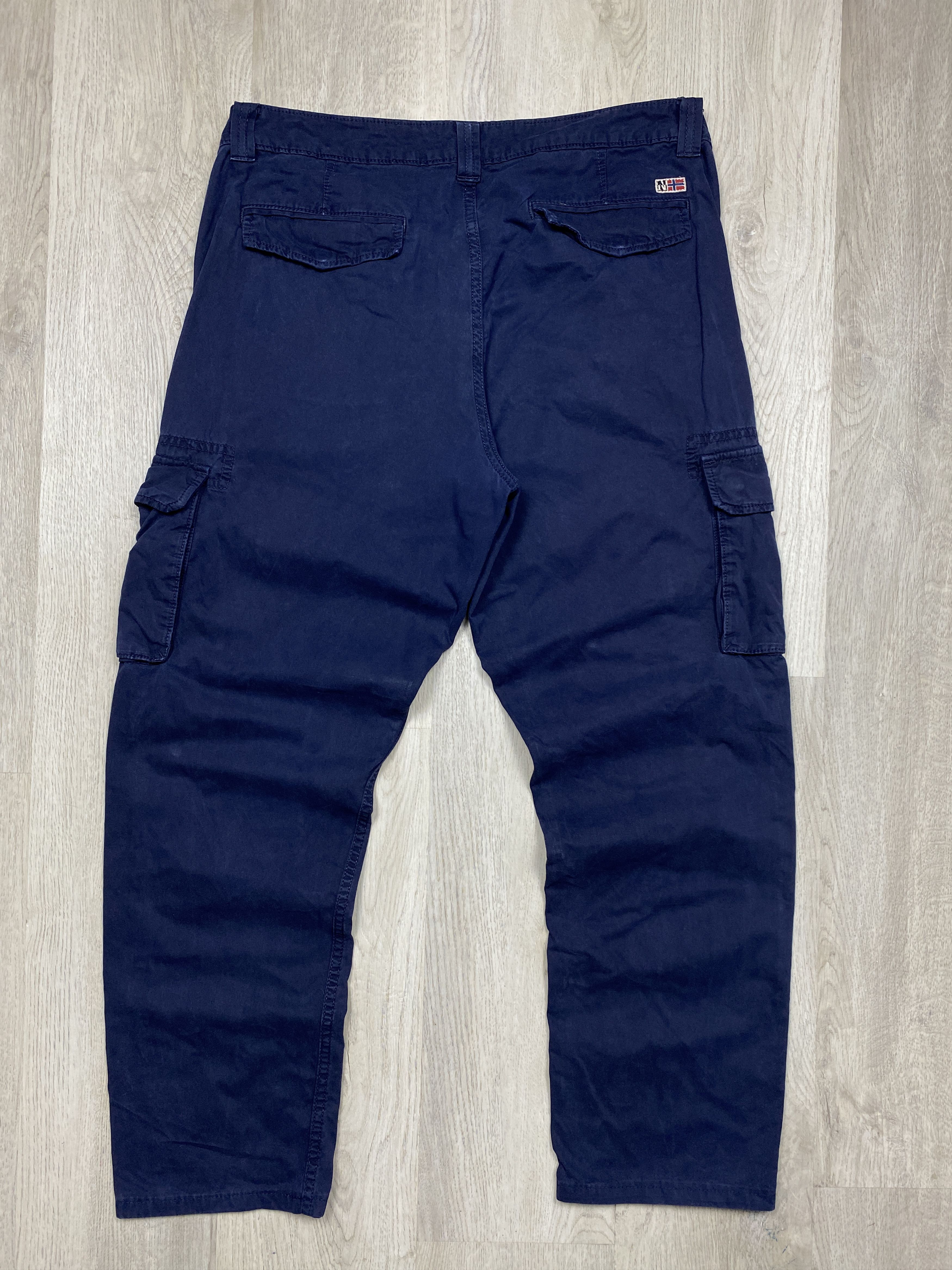 Napapijri × Vintage Napapijri Vintage Mens Cargo Pants Size US 36 / EU 52 - 7 Thumbnail