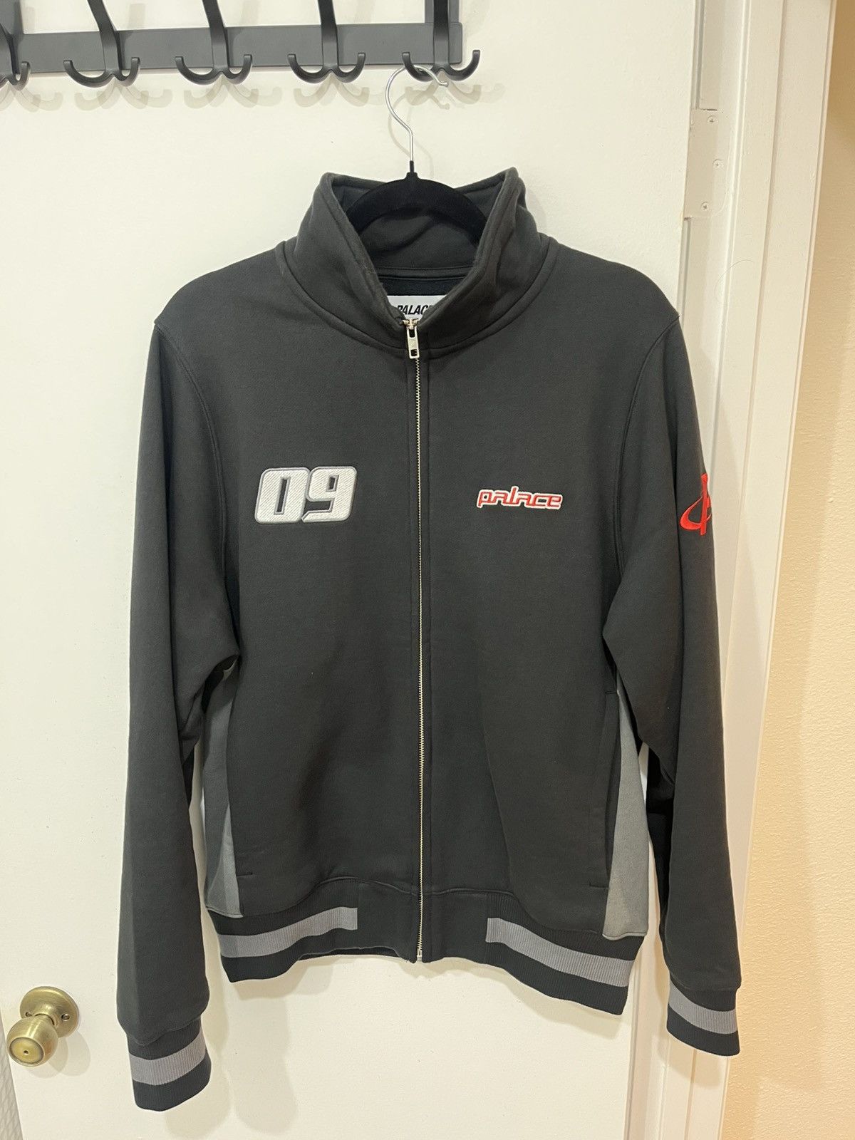 Palace Palace Linky Zip Funnel Track Jacket | Grailed