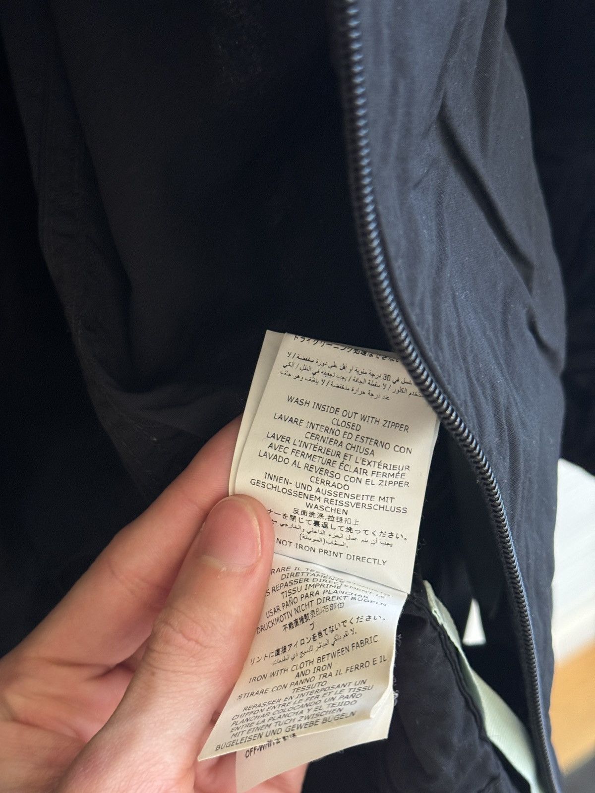 Off-White Off-White Impression Black Windbreaker Size Medium Size US M / EU 48-50 / 2 - 12 Thumbnail