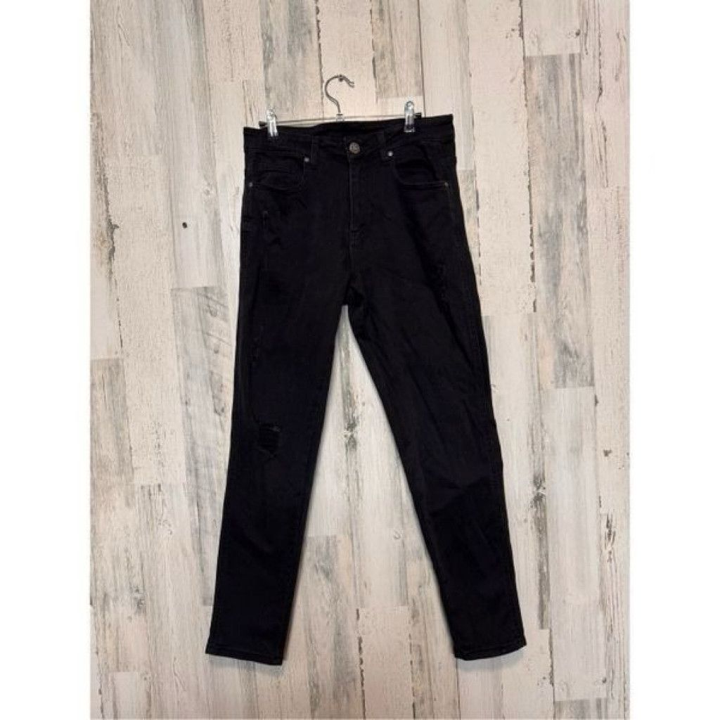 Draggin Jeans YoungLA Black Skinny Jeans Men’s 32x30 Streetwear Denim Size US 32 / EU 48 - 2 Thumbnail