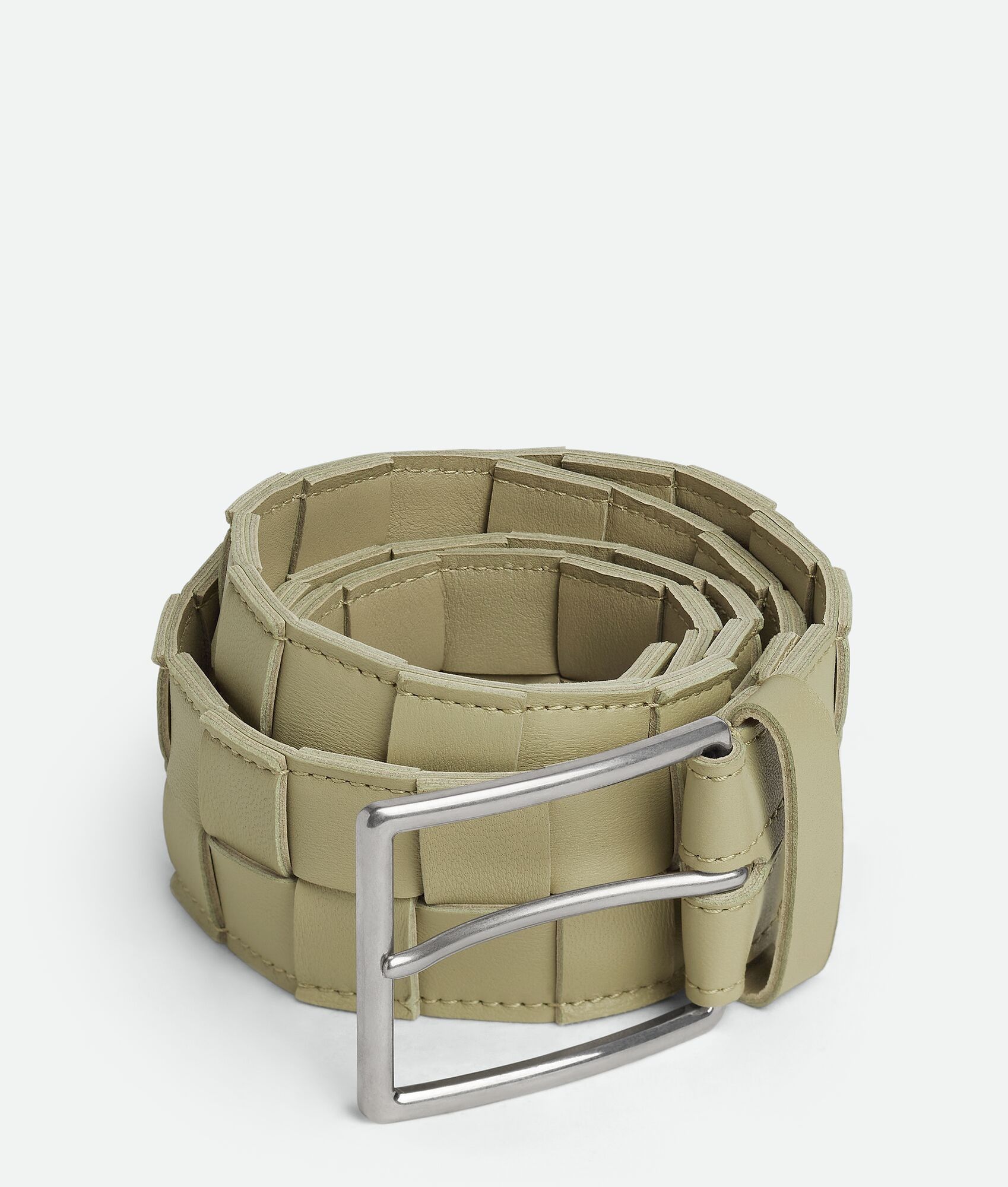Bottega Veneta Maxi Interccio Belt in Brown Size ONE SIZE - 1 Thumbnail