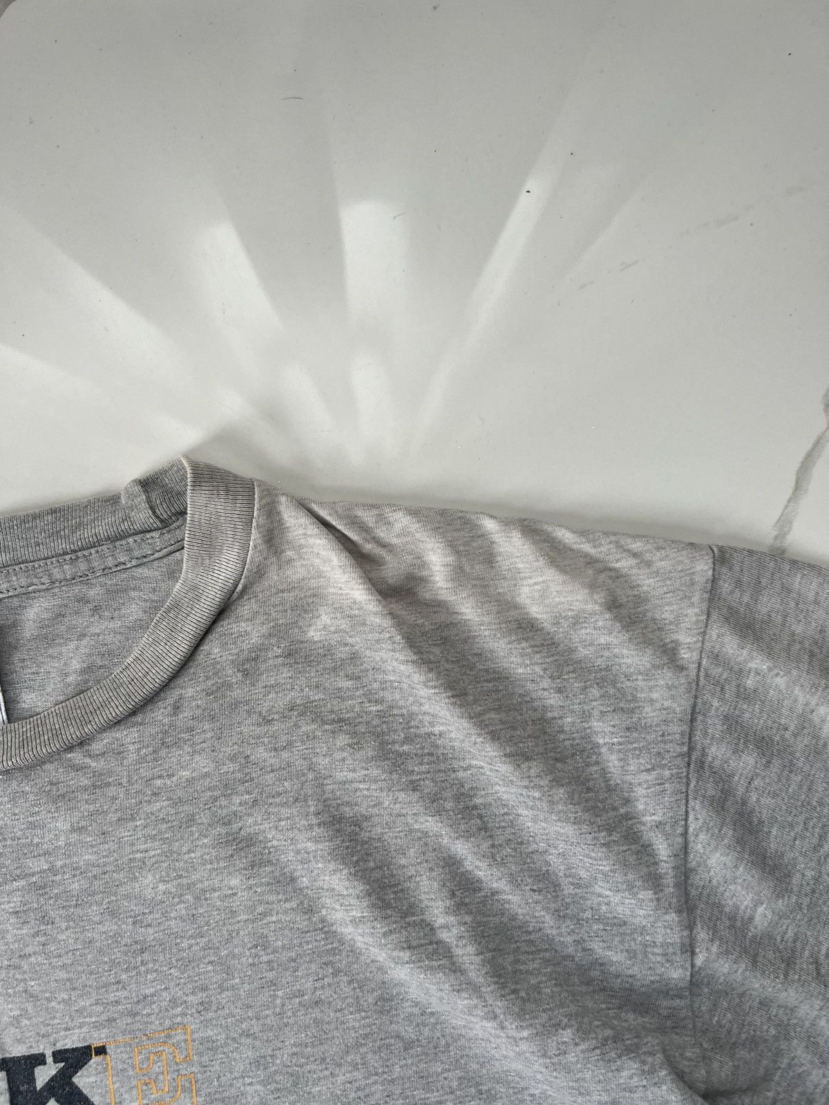 Nike × Vintage 90's NIKE TENNIS SWOOSH LOGO Y2K RARE SUNFADED Y2K TEE RETRO Size US M / EU 48-50 / 2 - 5 Thumbnail