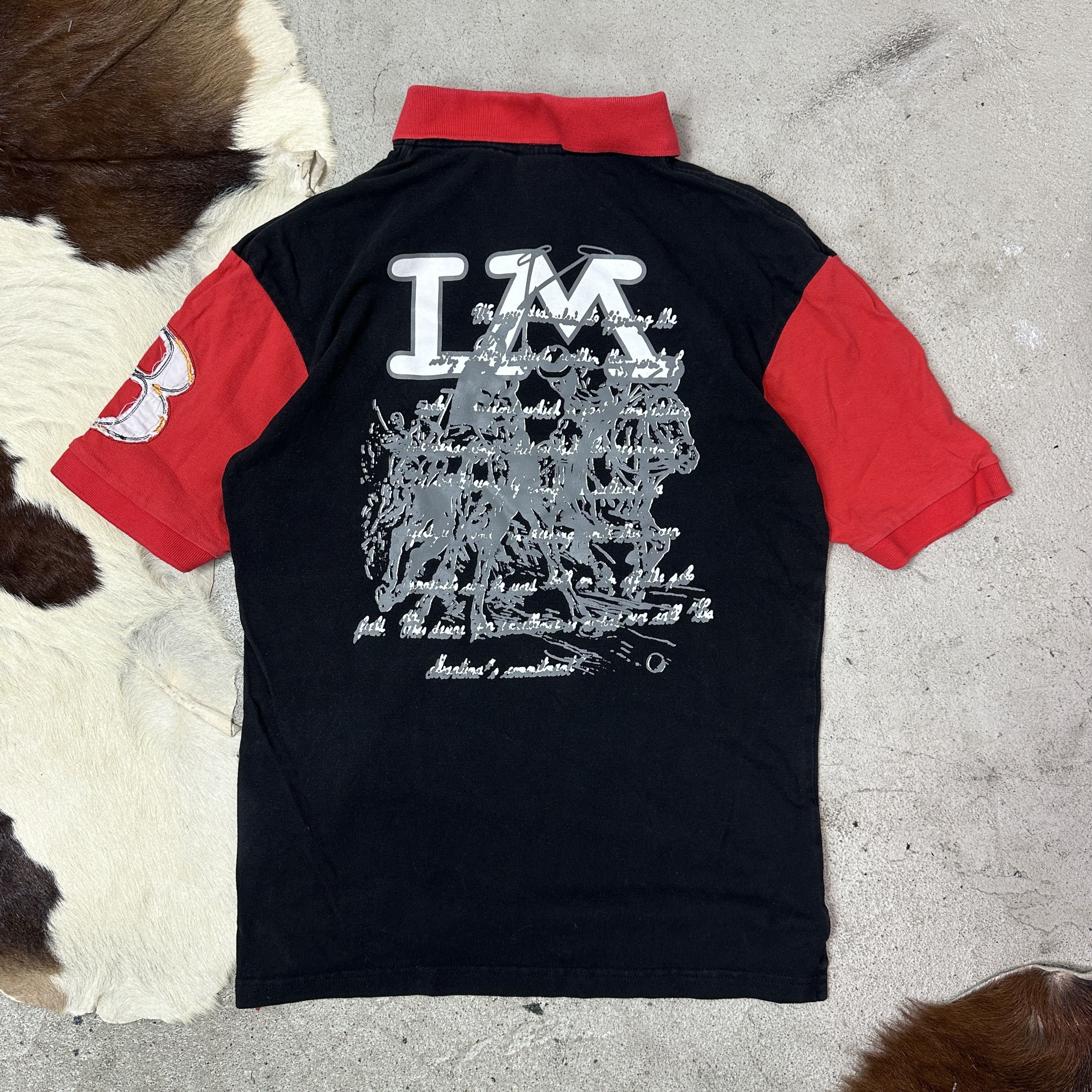 La Martina Vintage Skater Streetwear Sporty La Martina Polo T-shirt Y2K Size US M / EU 48-50 / 2 - 5 Thumbnail