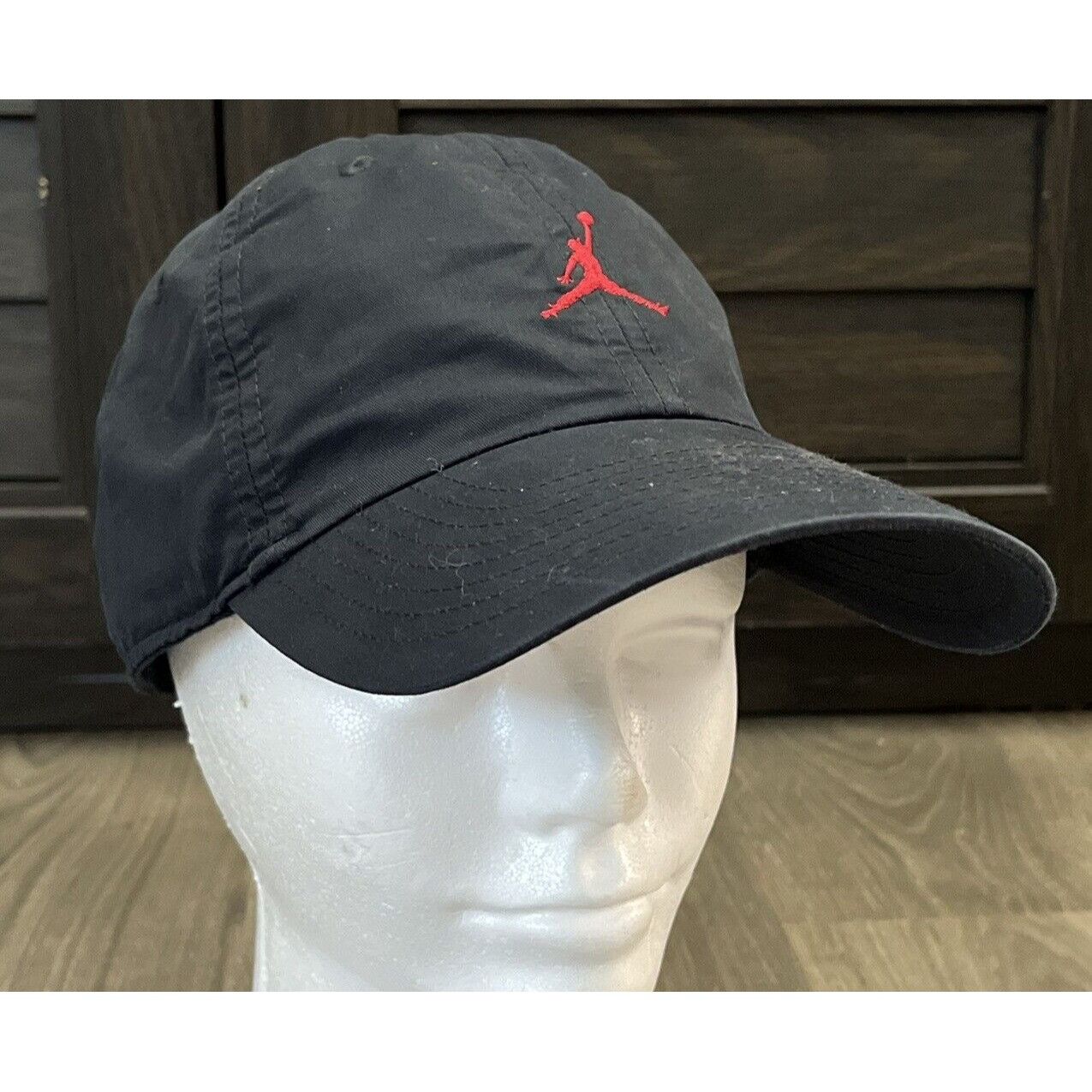 Jordan Brand Air Jordan Jumpman Golf Cap Black Red Heritage86 Hat Chicago Grailed