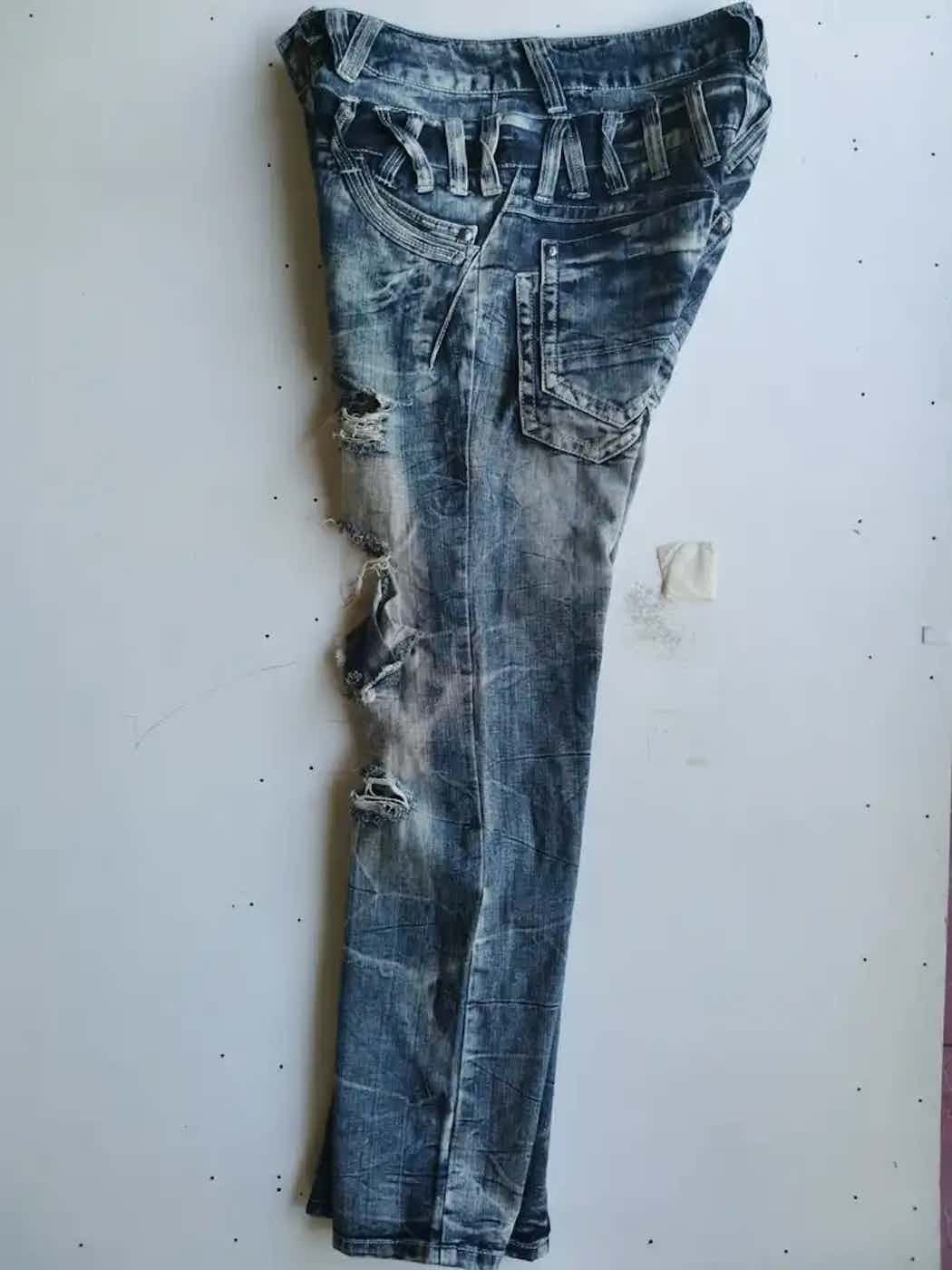 Vintage Very Rare Style Design Jeans Pants Size US 31 - 11 Thumbnail