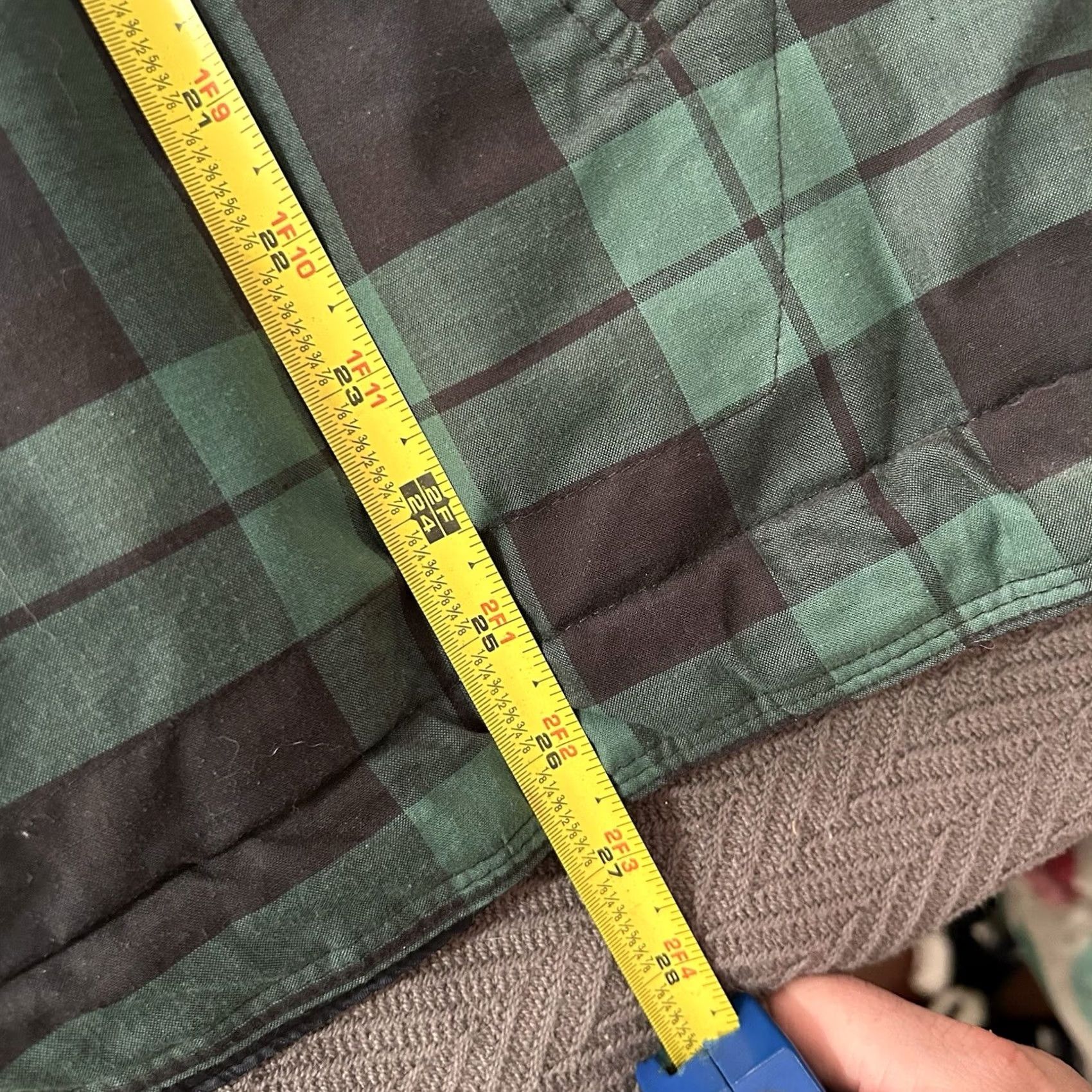 Gap VINTAGE Gap Anorak Jacket Pullover Plaid Green Size S Mens Small Y2K 2000s Puffer Cotton Size US S / EU 44-46 / 1 - 8 Thumbnail