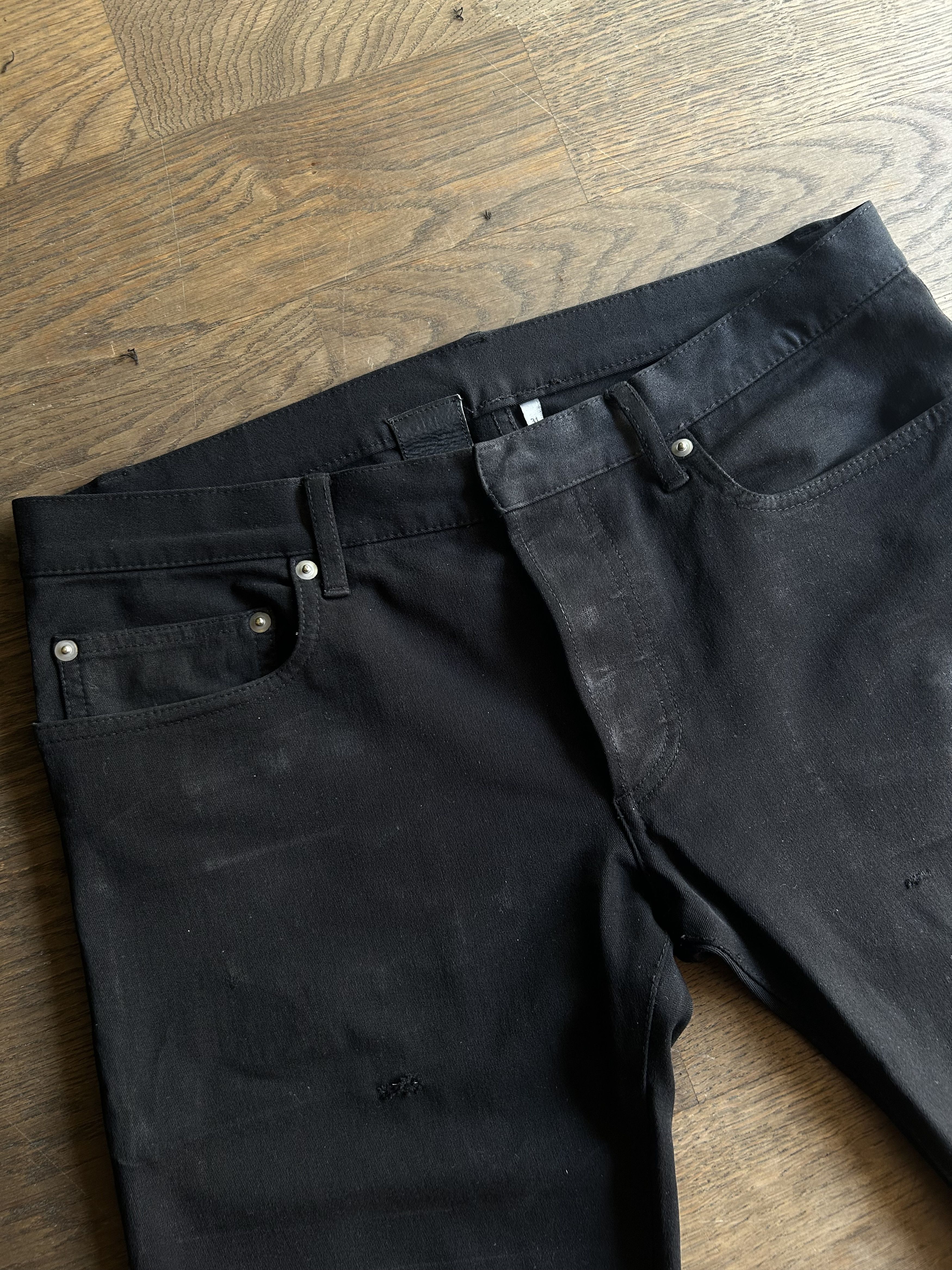 Dior Dior homme hedi slimane black jeans Size US 31 - 2 Thumbnail