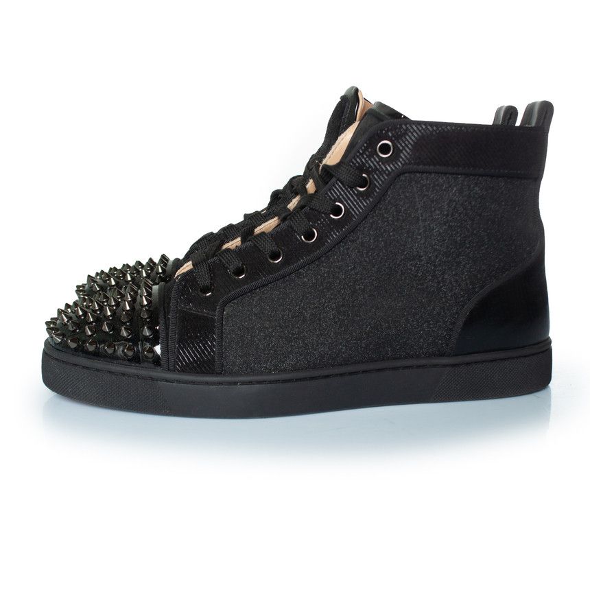 Christian Louboutin Christian Louboutin, glitter high top spike trainers Size US 7.5 / EU 40-41 - 2 Thumbnail