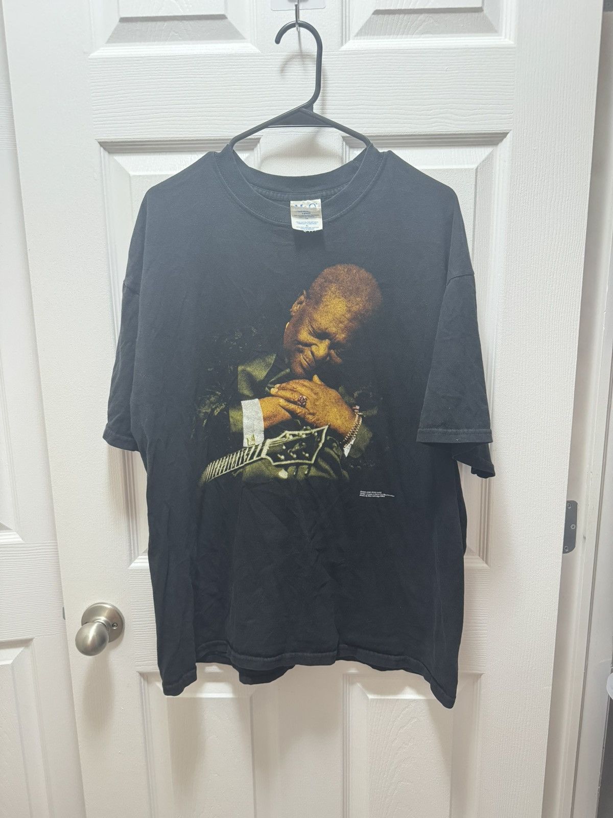 Vintage B.B. King 2002 King Road Show Vintage Rock Shirt M&O Size US XL / EU 56 / 4 - 1 Thumbnail