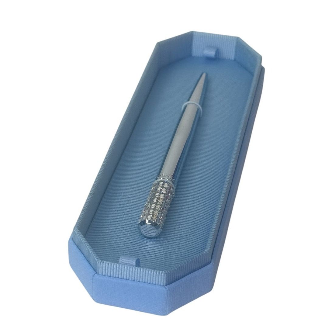 Swarovski Swarovski Ballpoint pen Silver tone, Chrome plated New Size ONE SIZE - 2 Thumbnail