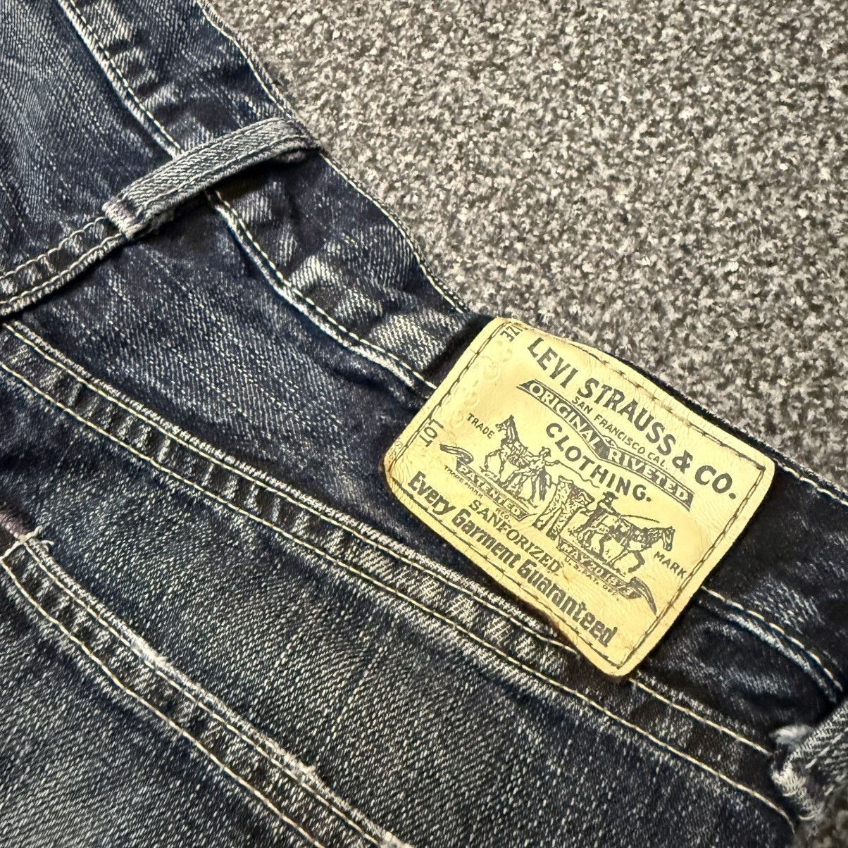 If Six Was Nine 🔥🇯🇵 Vintage 2006 Levis 502 Distressed Faded Denim W32 Size US 32 / EU 48 - 9 Thumbnail