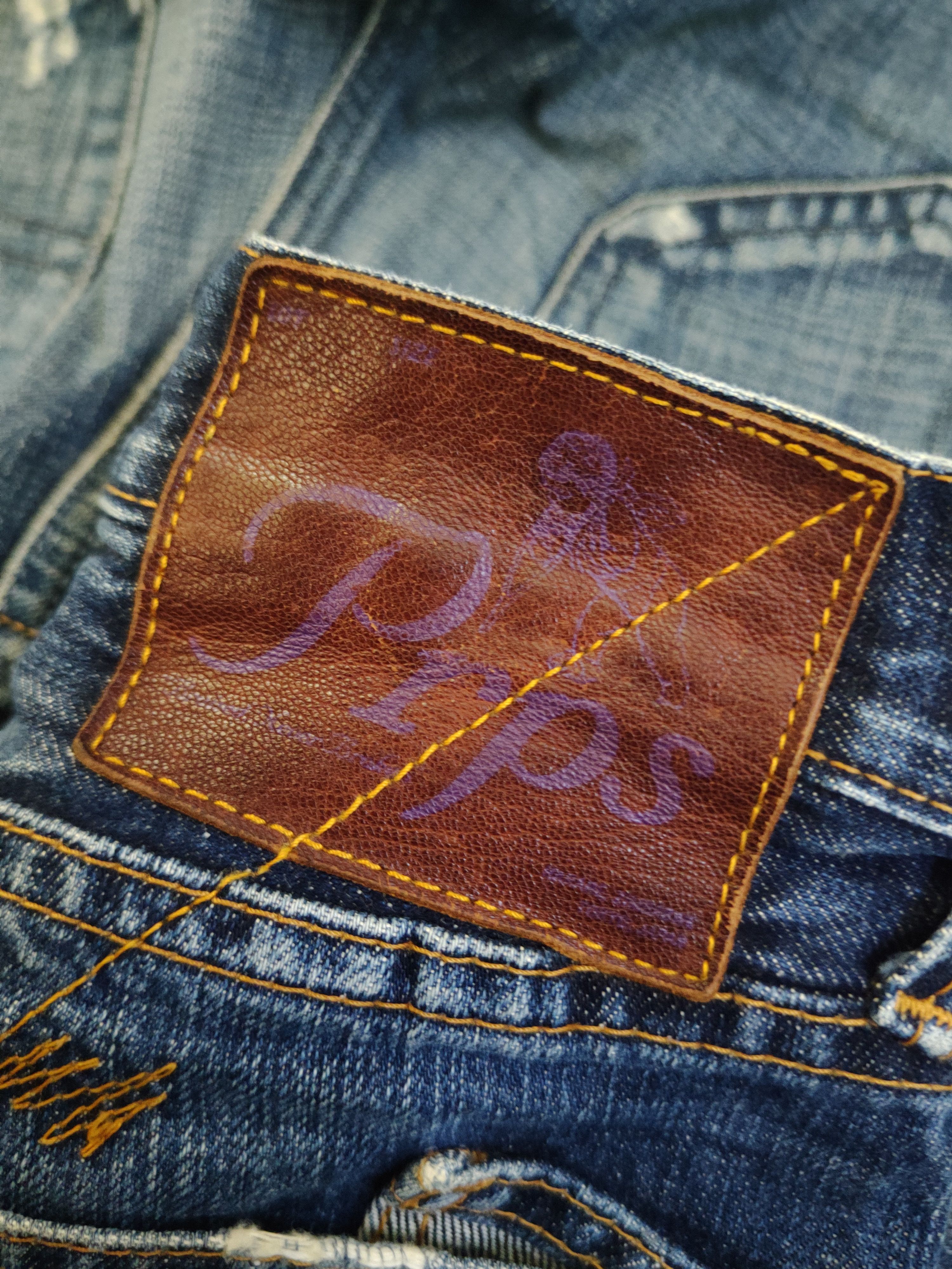 Prps DL Prps japan faded Blue Distressed Ripped denim #46-894 Size US 30 / EU 46 - 12 Thumbnail