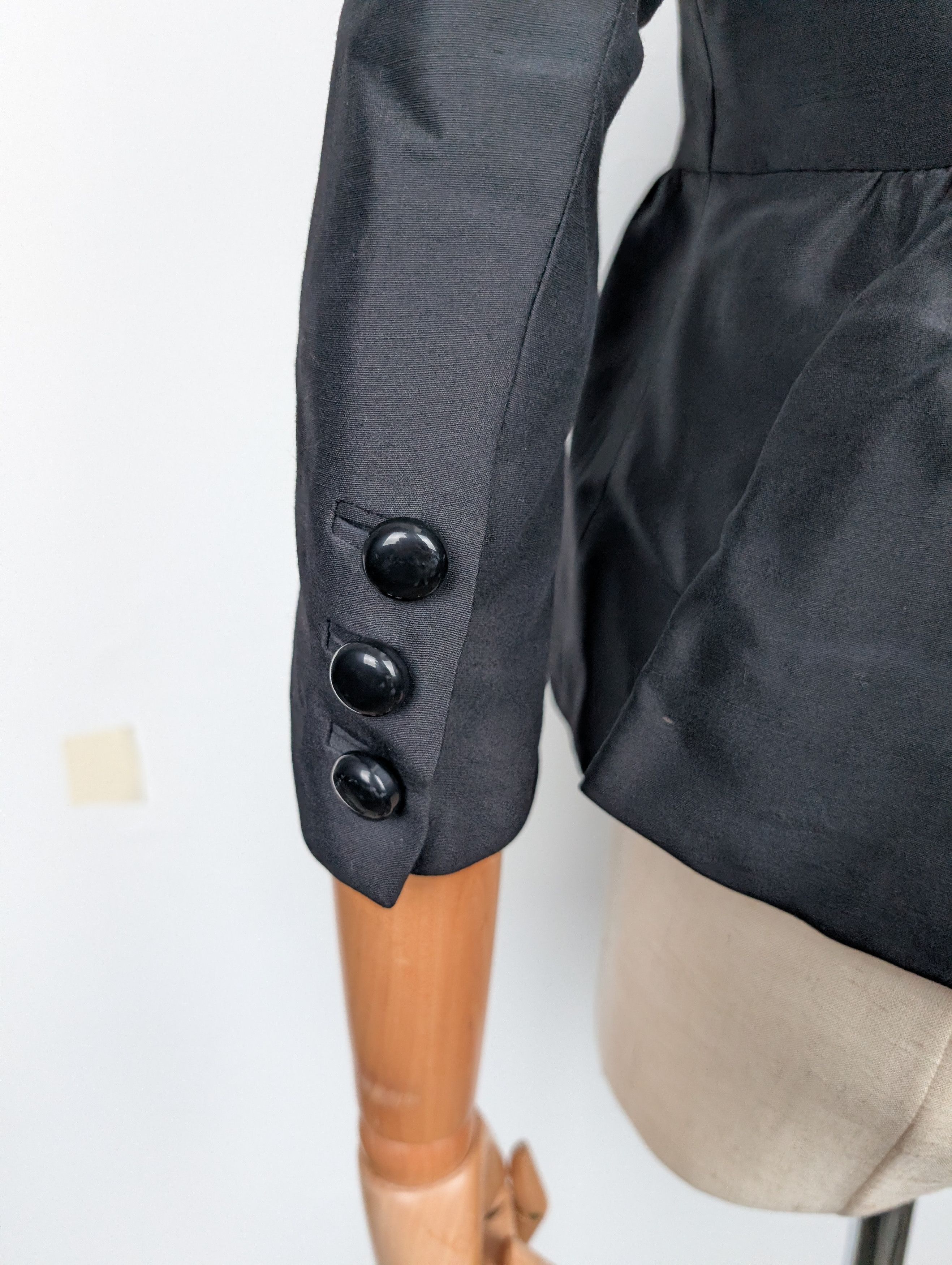 Other Hanii Y Black Blazer Size S / US 4 / IT 40 - 6 Thumbnail