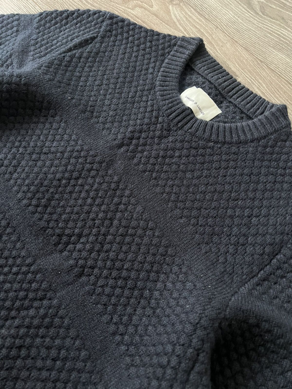 Samsoe Samsoe ‼️SAMSOE SAMSOE Dark Sapp LANA WOOL OLD MONEY STYLE SWEATER‼️ Size US XL / EU 56 / 4 - 14 Thumbnail