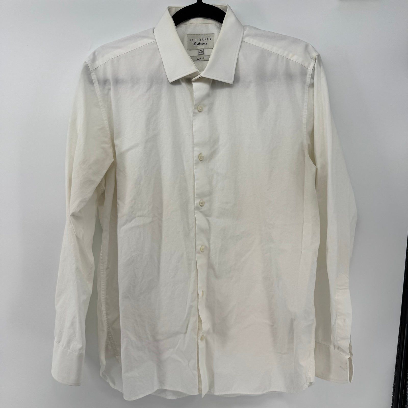 Ted Baker Ted Baker Endurance Men's Shirt 16 32/33 White Size US L / EU 52-54 / 3 - 1 Thumbnail