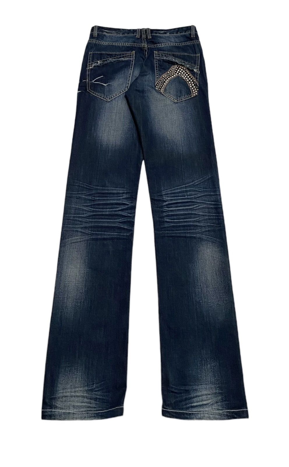 Le Grande Bleu (L.G.B.) Rare Vintage Japanese Brand Semantic Design Jeans 1990s Size US 32 / EU 48 - 2 Thumbnail