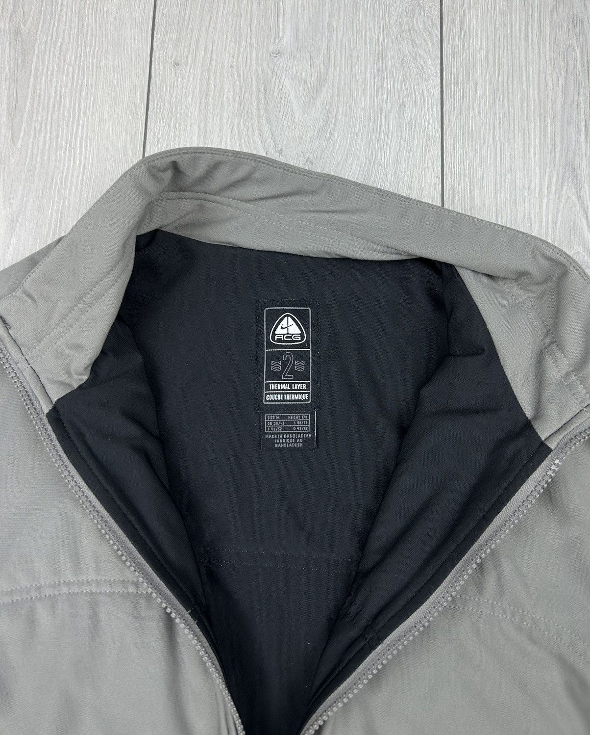 Nike ACG × Vintage Nike ACG Vintage Light Jacket Grey Size M Size US M / EU 48-50 / 2 - 5 Thumbnail