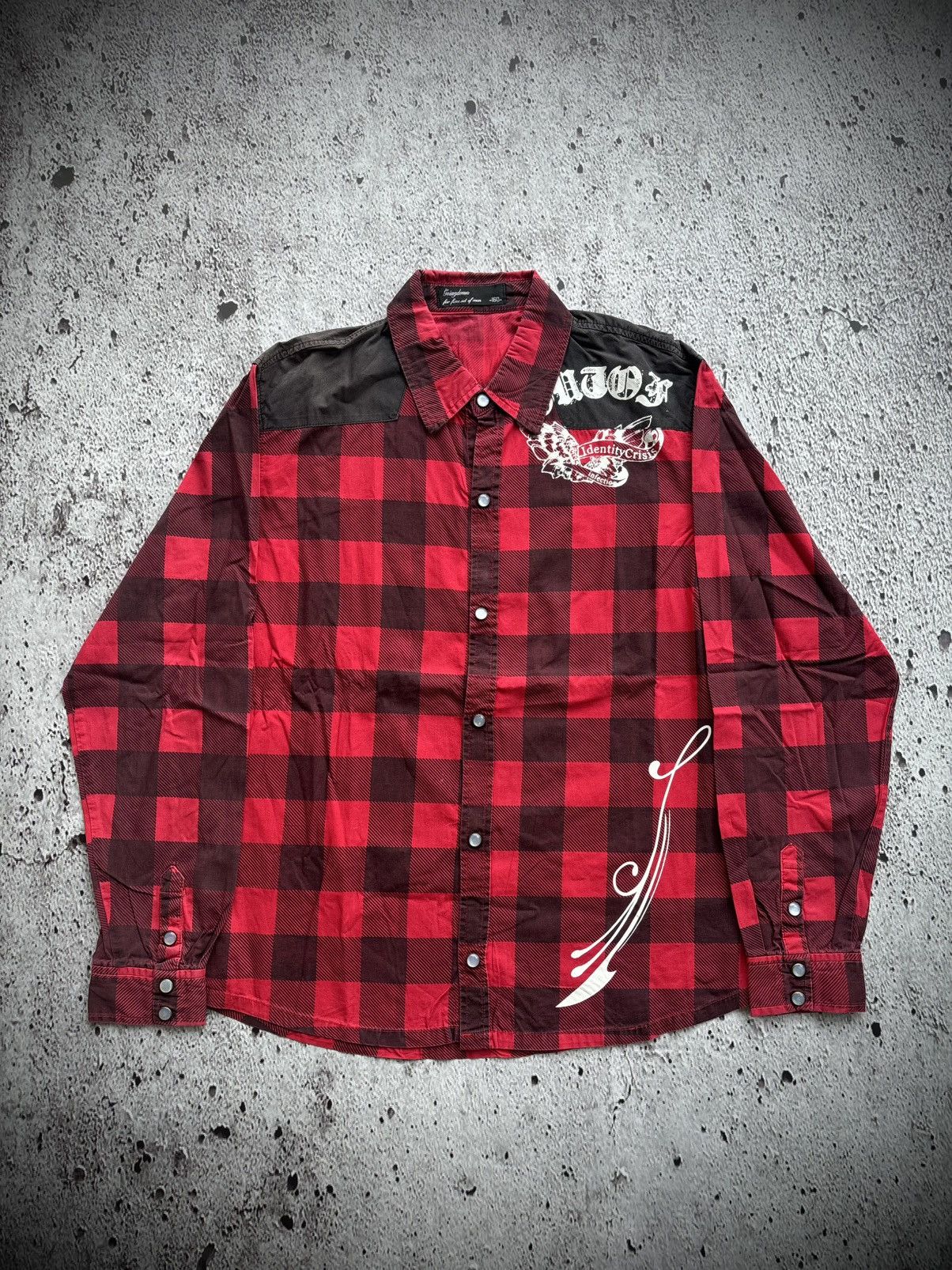 Hysteric Glamour Y2k Magnyfy Skull Punk Style Shirt Size US M / EU 48-50 / 2 - 1 Thumbnail