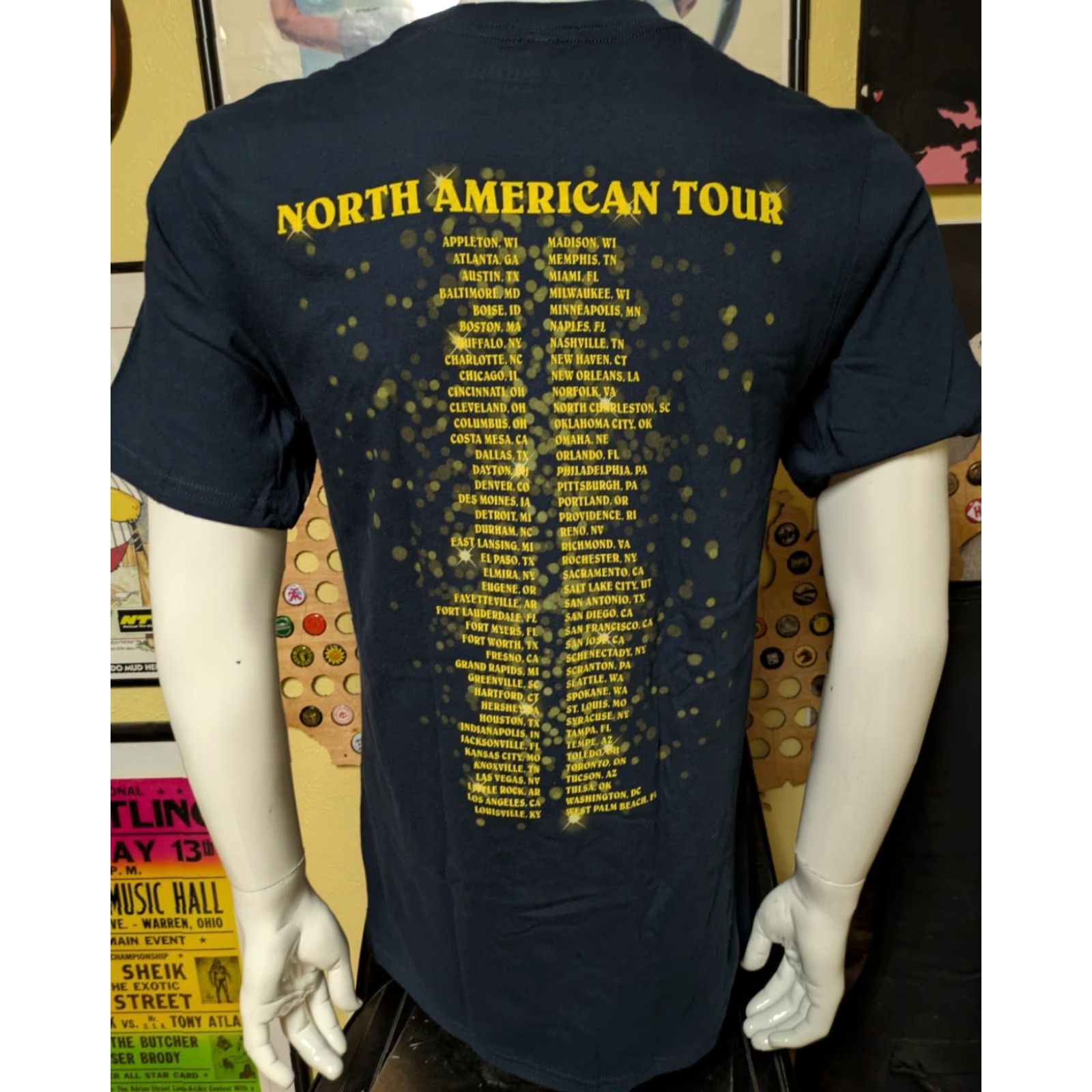 Vintage Beautiful The Carole King Musical T Shirt M Unisex Adults Crew Neck Short Sleeve Blue 100% Cotton Graphic Tee Theater Musical 2018 Tour Medium Size US M / EU 48-50 / 2 - 3 Thumbnail