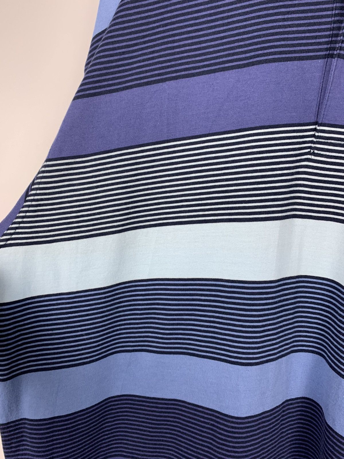 Fred Perry Vintage Fred Perry Striped Polo Luxury casual Size US XXL / EU 58 / 5 - 8 Thumbnail
