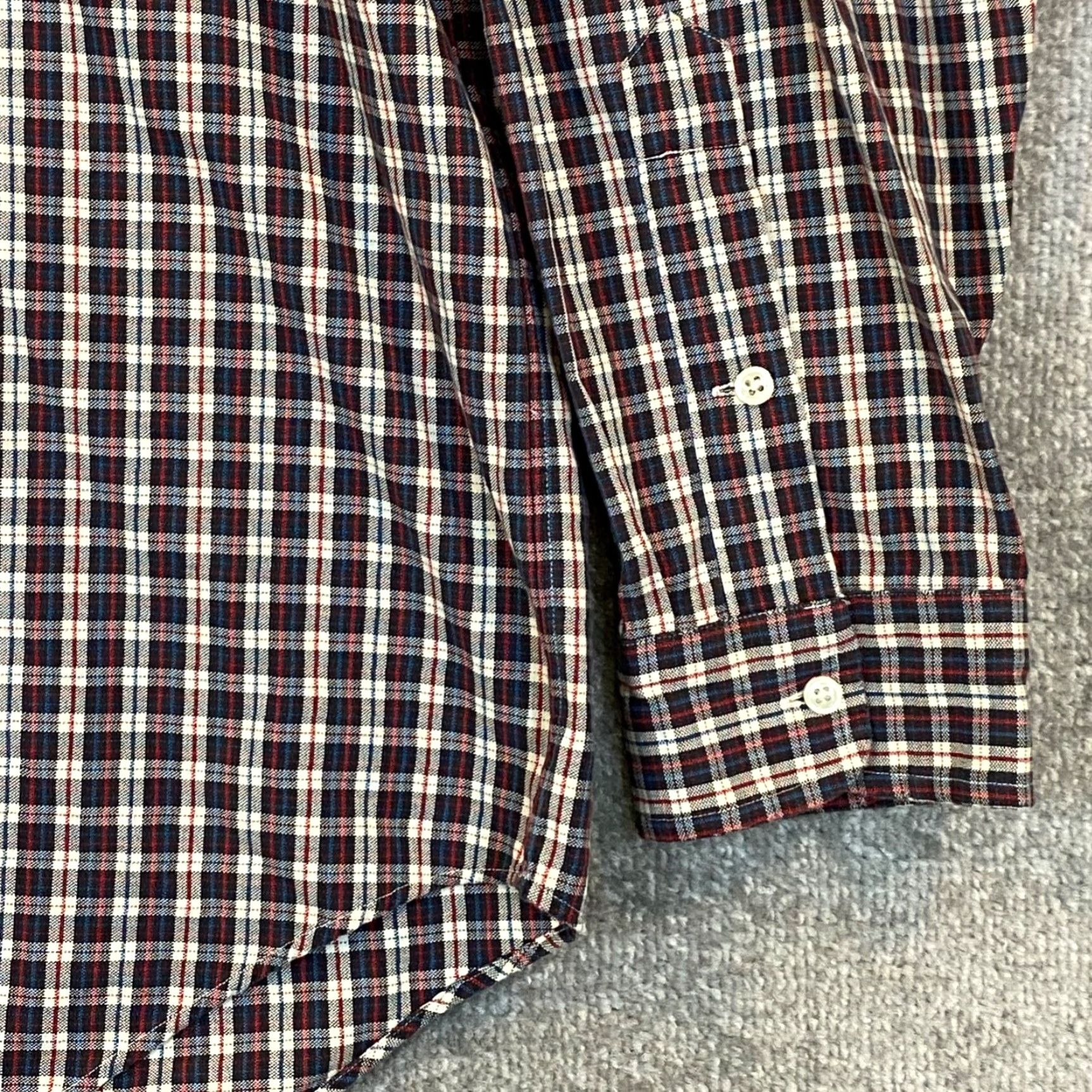 Ralph Lauren Ralph Lauren Big Shirt Mens XL Multicolor Plaid Button-Down Pony Dress Top L/S Shirt Size US XL / EU 56 / 4 - 5 Thumbnail