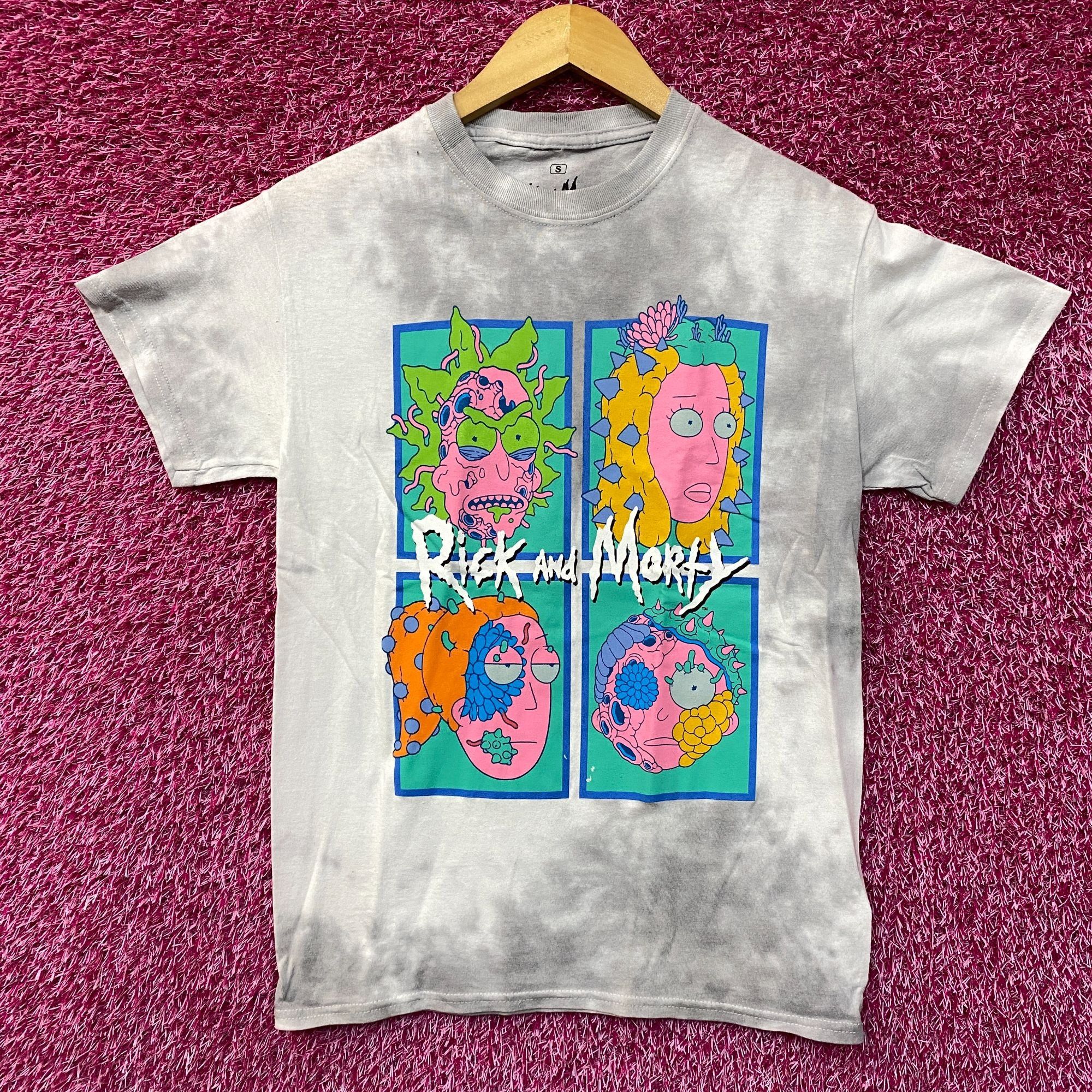 Ripple Junction Rick and Morty Infected tiedye Tshirt size Small Size US S / EU 44-46 / 1 - 1 Thumbnail