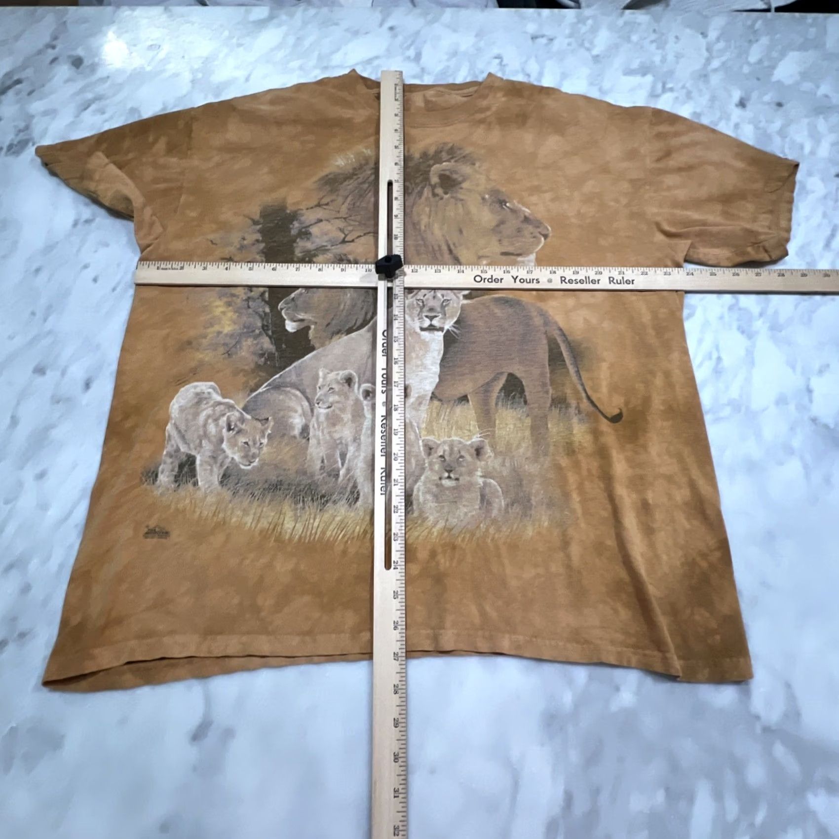 The Mountain The Mountain Lion Shirt XL Size, Lions, Pride Tie Dye Size US XL / EU 56 / 4 - 7 Thumbnail