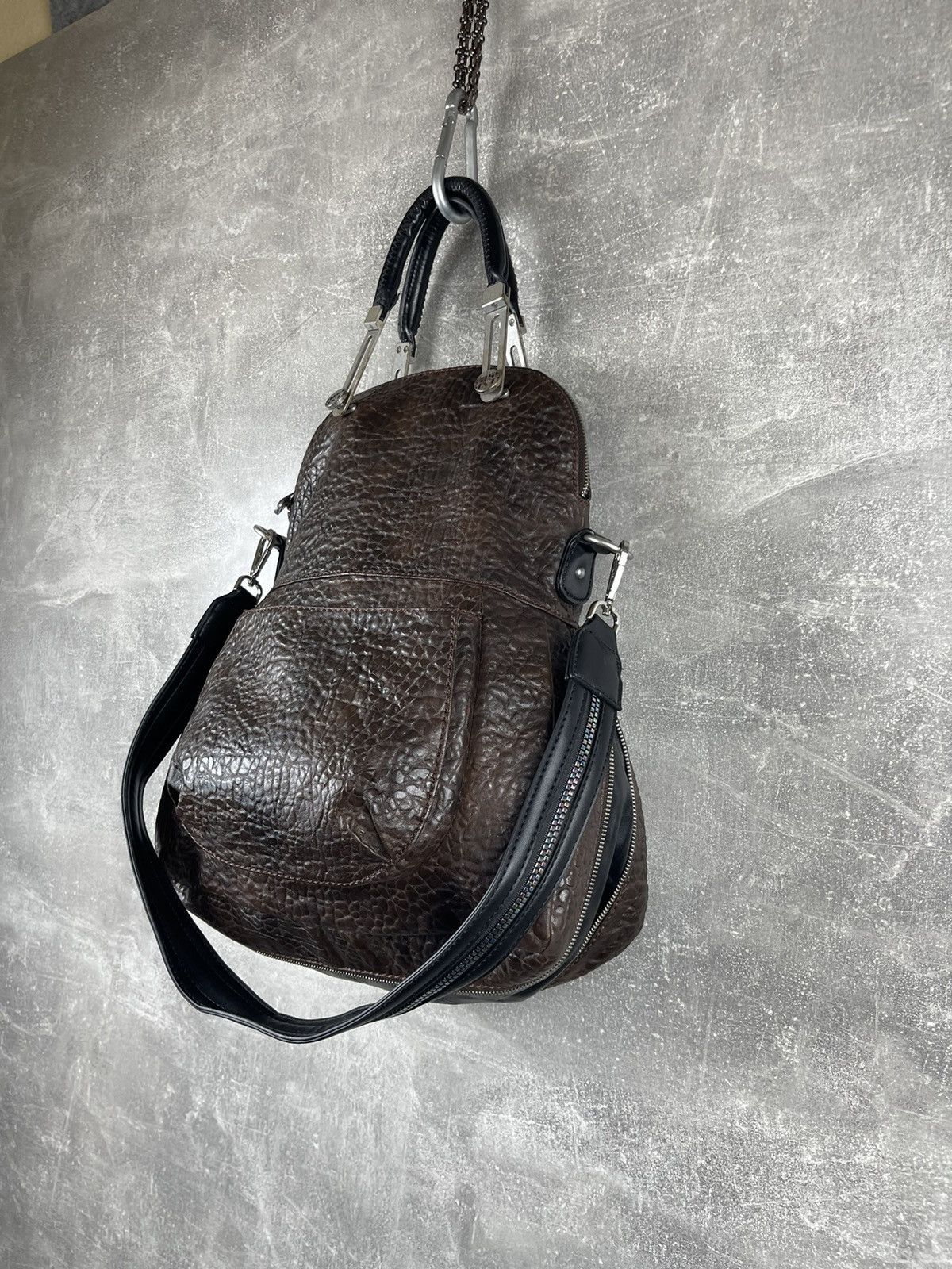 Miss Sixty Vintage Miss Sixty Collection Shoulder Metal Leather Bag Size ONE SIZE - 3 Thumbnail
