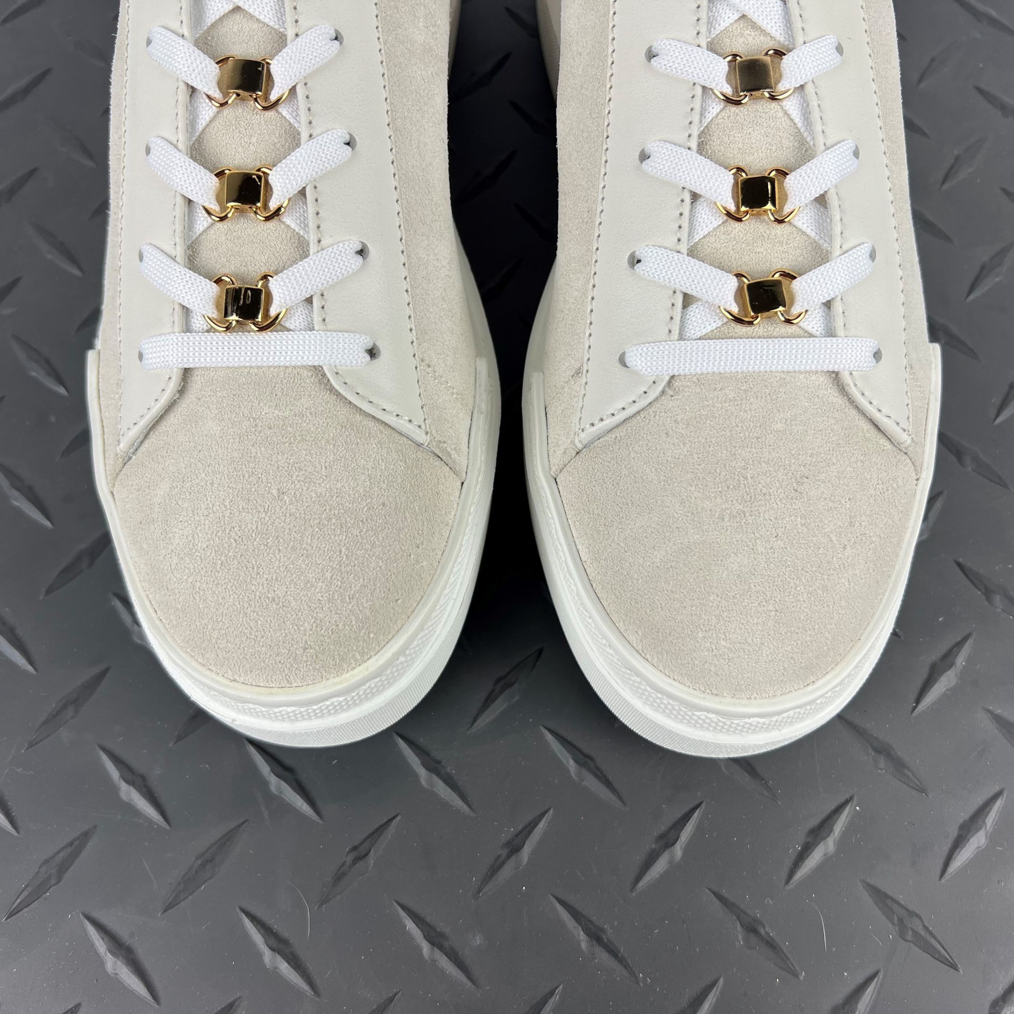 Buscemi Buscemi Ninna Off White Leather Sneakers US 7 SAMPLE Size US 7 / IT 37 - 7 Thumbnail