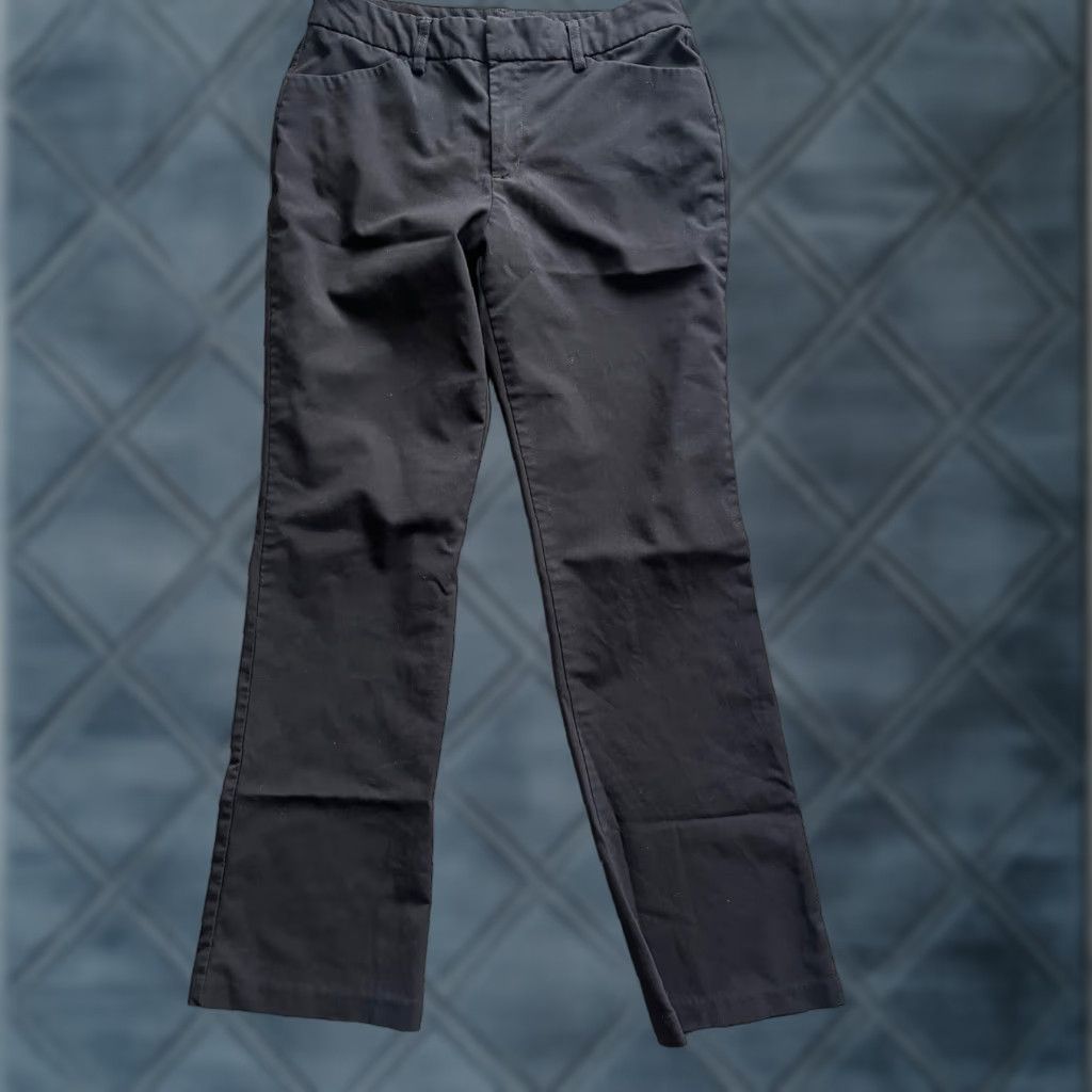 Gloria Vanderbilt Gloria Vanderbilt Black Stretch Velour Flare Leg Pants 6  | Grailed