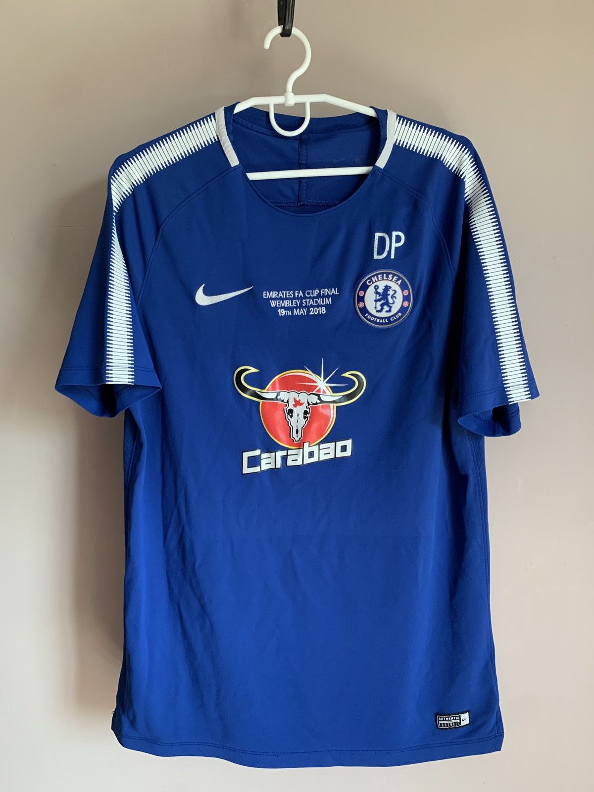 Chelsea Soccer × Nike Chelsea 2018 Football Shirt Nike Soccer Jersey Size L Size US L / EU 52-54 / 3 - 1 Thumbnail