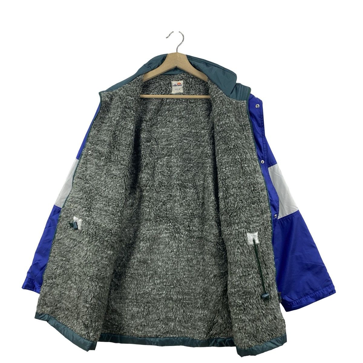 Ellesse Vintage ELLESSE Puffer Jacket Sherpa Winter Coat JASPO Retro Size US XXL / EU 58 / 5 - 8 Thumbnail