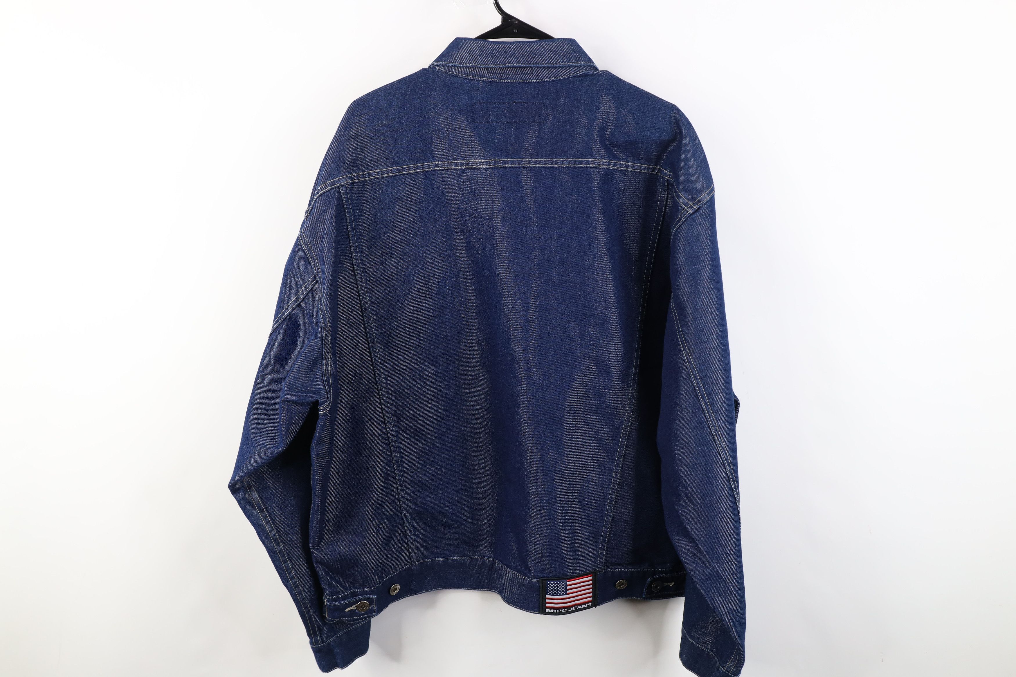 Vintage Deadstock Vintage 90s Y2K Streetwear Denim Jean Jacket Size US XL / EU 56 / 4 - 8 Thumbnail
