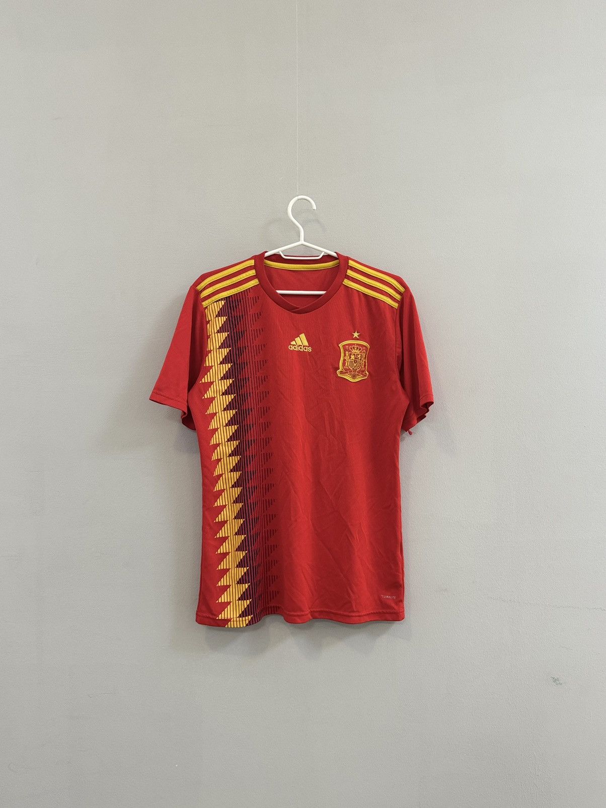 Adidas Red Yellow Adidas Spain Spanish Soccer Jersey Kit Size US M / EU 48-50 / 2 - 1 Thumbnail