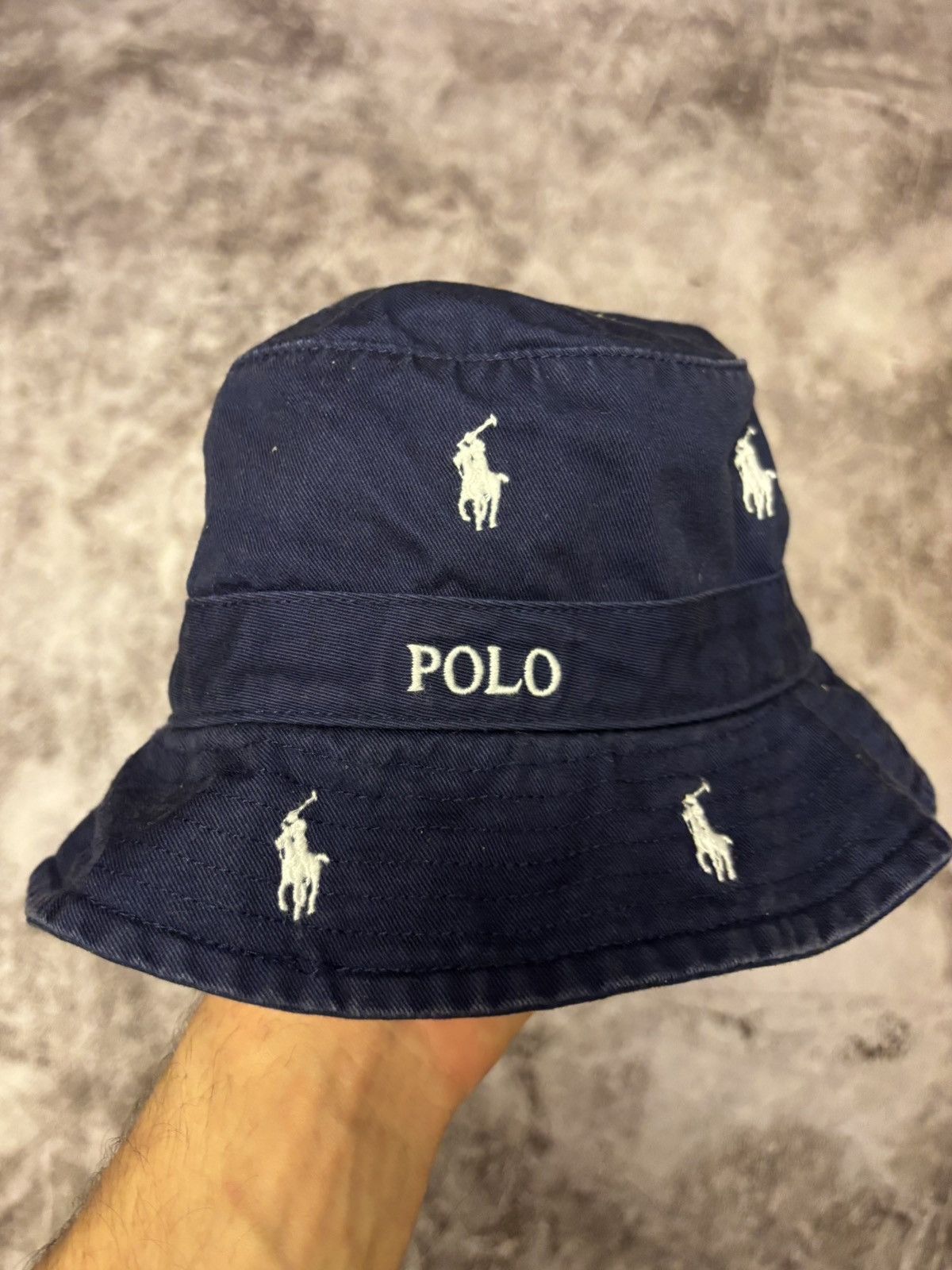 New Era × Polo Ralph Lauren Ralph Lauren Mens Blue Loft Bucket Hat Size S-M Bnwt Size ONE SIZE - 2 Thumbnail