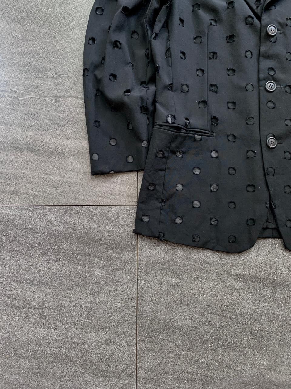 Issey Miyake FREE TAX! Punch Hole Blazer Jacket - Medium Size US M / EU 48-50 / 2 - 3 Thumbnail
