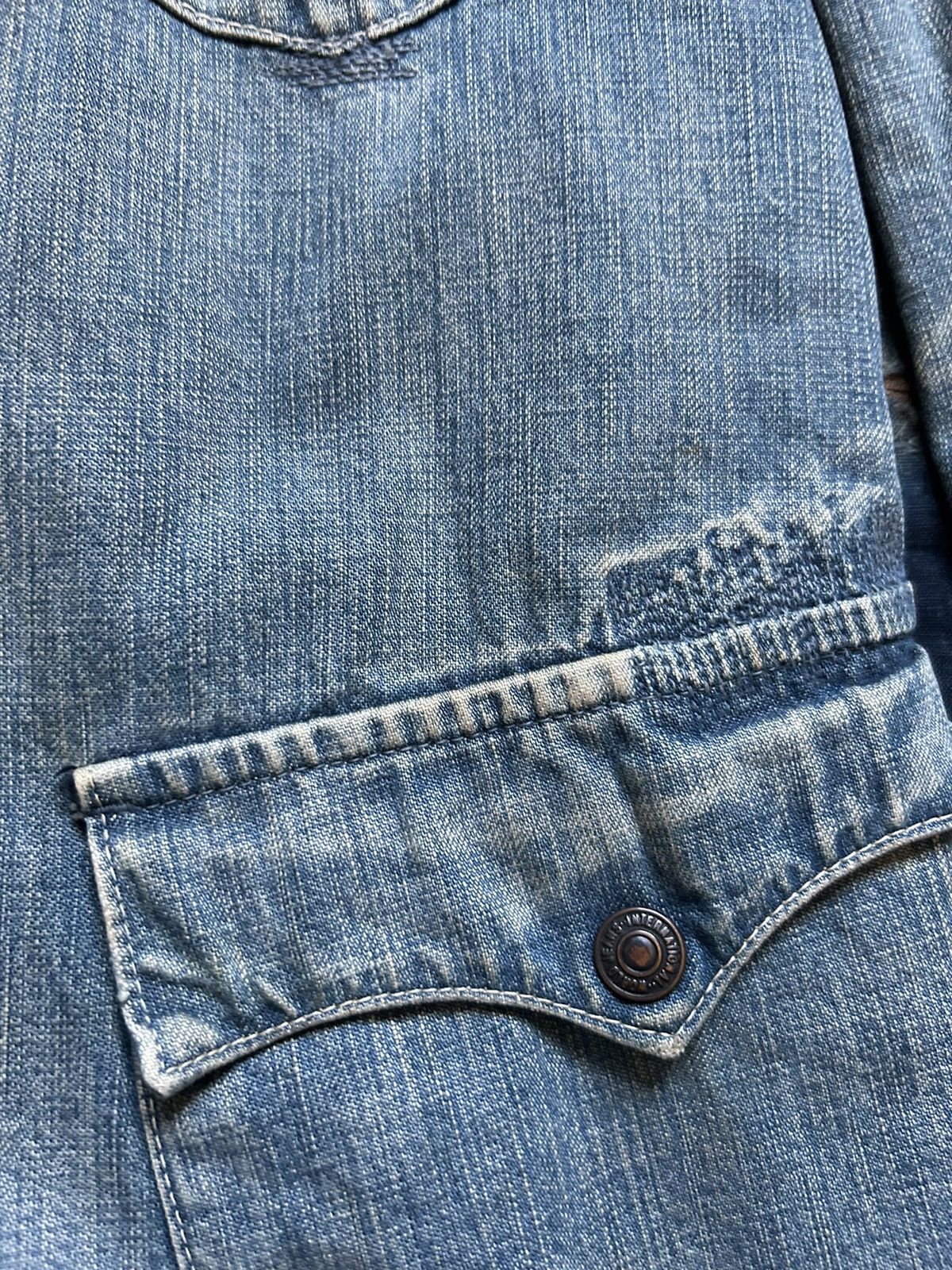 Kapital × Kapital Kountry Kapital damaged Studs coverall denim jacket Size US L / EU 52-54 / 3 - 7 Thumbnail