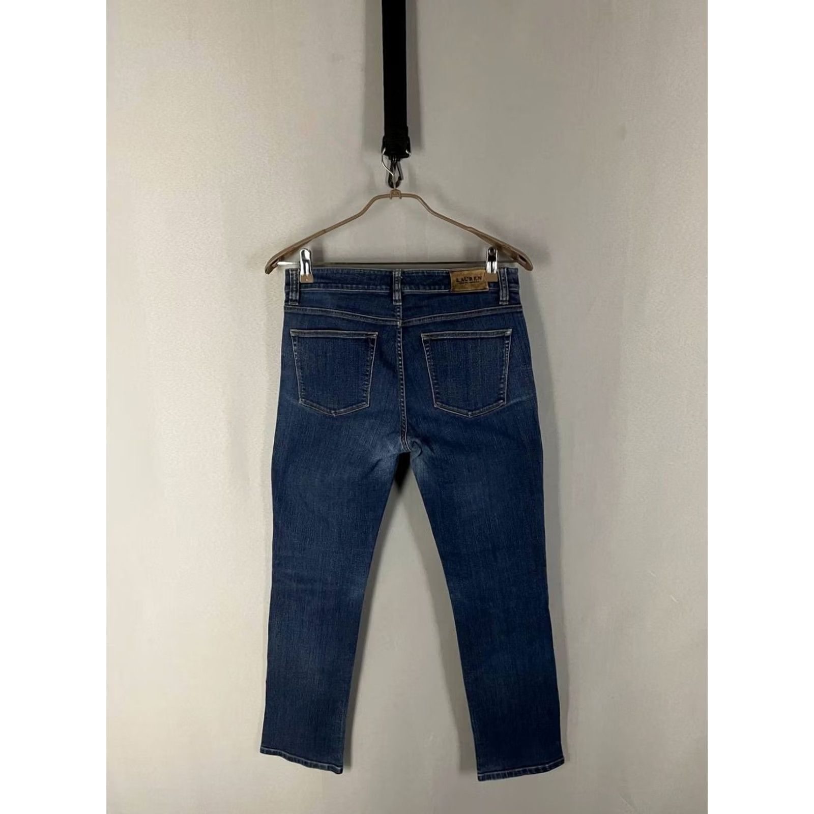 Ralph Lauren Lauren Ralph Lauren Jeans Mens 30x29 Blue Denim Straight 5-Pocket Regular Comfort Style Classic Modern Clothes Men Size US 31 - 2 Thumbnail