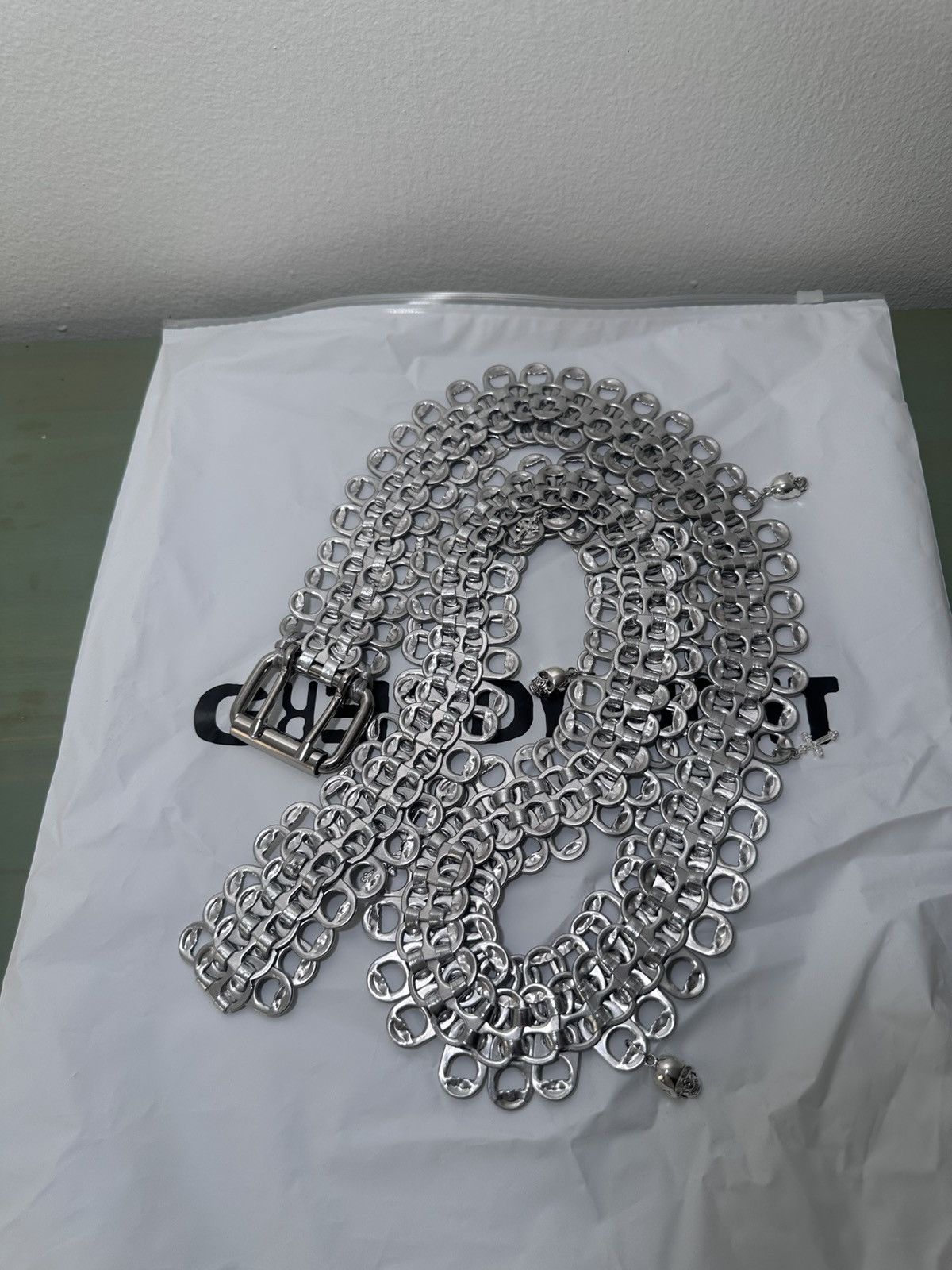 Greedy Unit GREEDY UNIT SILVER BOTTLE CAP BELT V1 Size ONE SIZE - 4 Thumbnail
