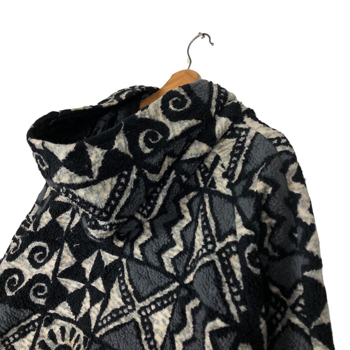 Japanese Brand × Vintage 📌Vintage Lanatura Goldwin Button Jacket Native Navajo Aztec Size US L / EU 52-54 / 3 - 11 Thumbnail