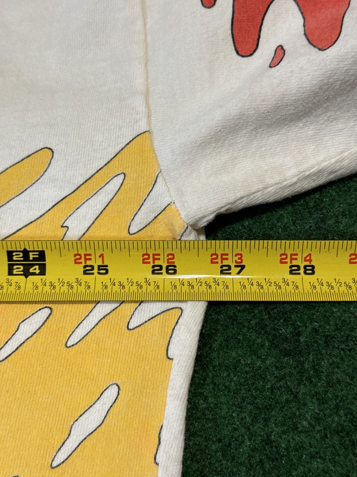 NASCAR × Vintage Vtg 90s RARE Rusty Wallace Heavy Pedal Lead Foot AOP T Shirt Size US XXL / EU 58 / 5 - 5 Thumbnail