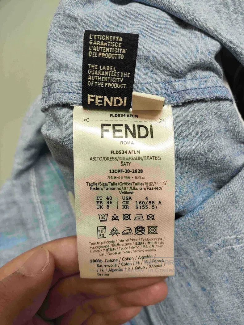 Fendi Fendi Dress Size XS / US 0-2 / IT 36-38 - 4 Thumbnail