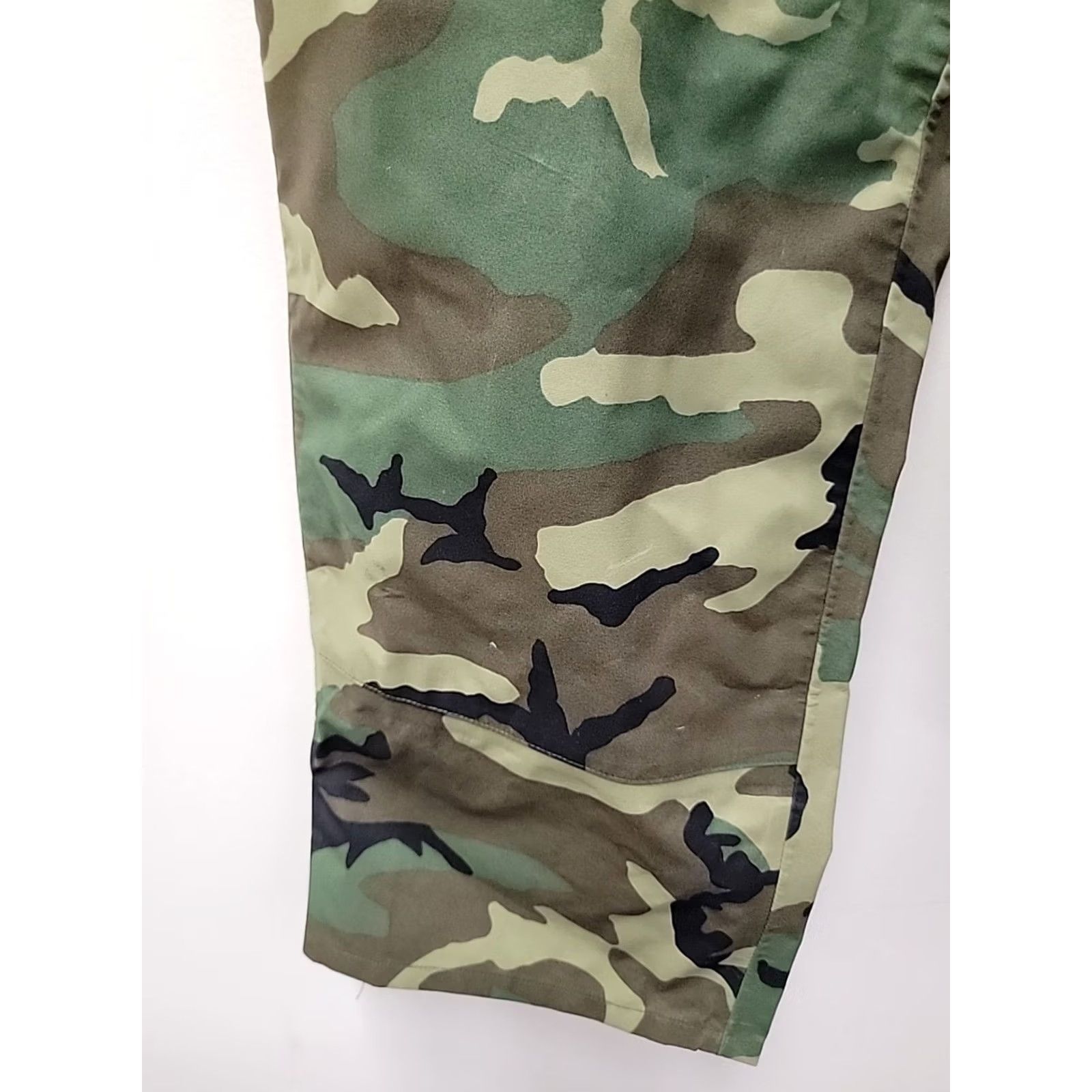 Vintage Federal Prison Industries US Military Camouflage Rain Pants XL Regular Size US 36 / EU 52 - 6 Thumbnail