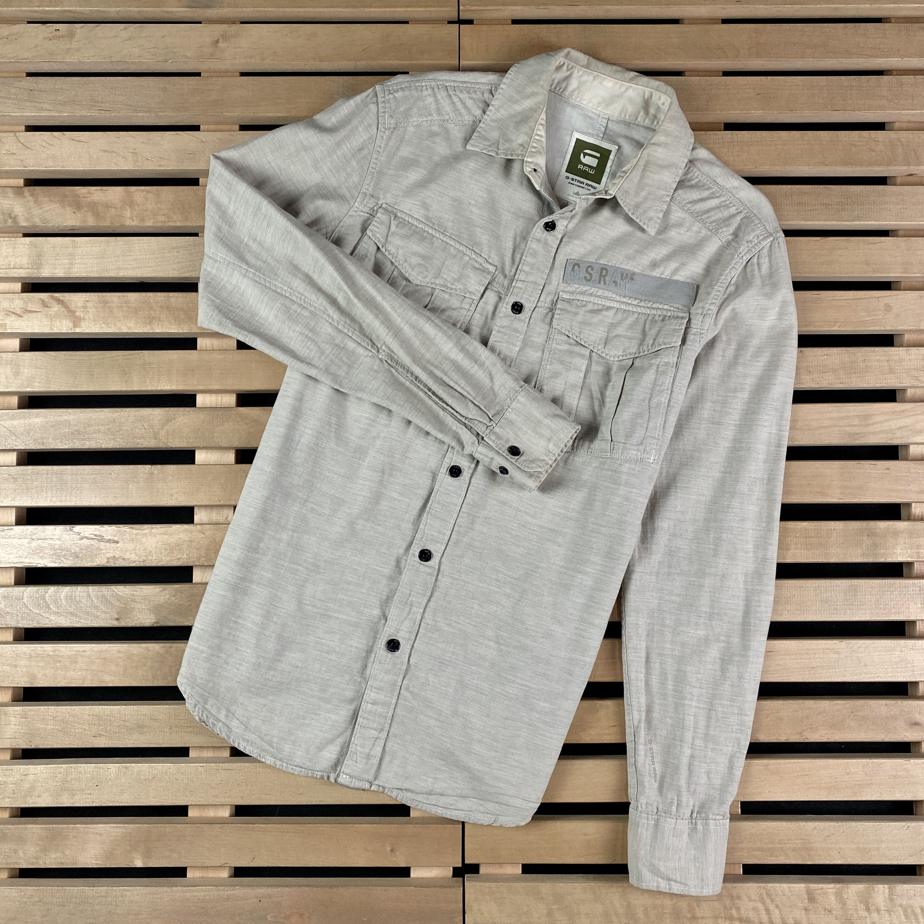 G-Star Mens Shirt Long Sleeve G-Star Raw Size M Size US M / EU 48-50 / 2 - 1 Thumbnail