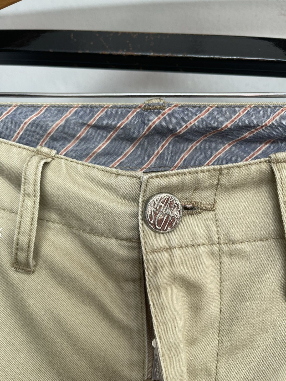 Japanese Brand Vintage Naked Sun Flare Chino Pants Size US 30 / EU 46 - 3 Thumbnail